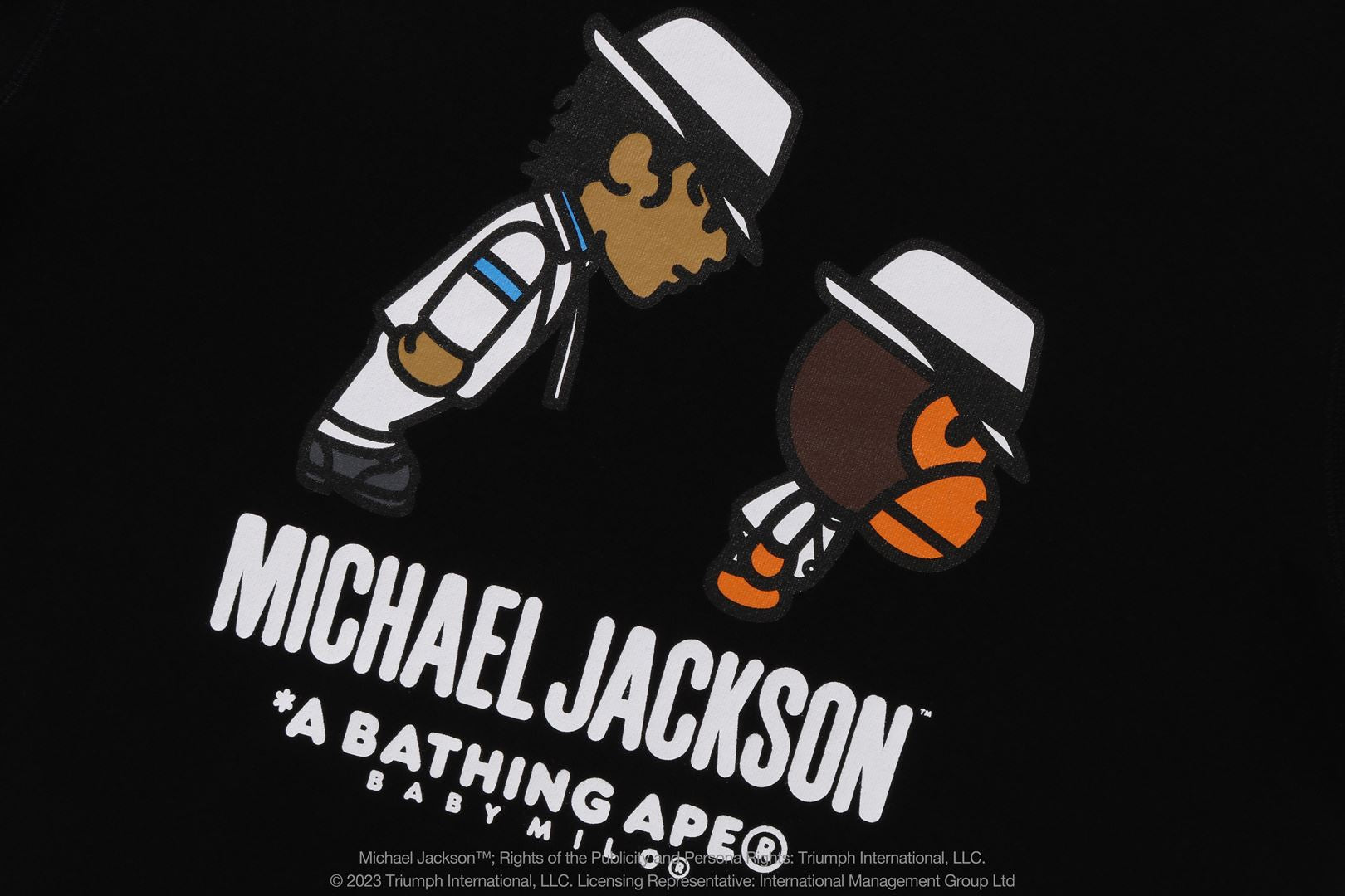 BAPE® X MICHAEL JACKSON BABY MILO CREWNECK