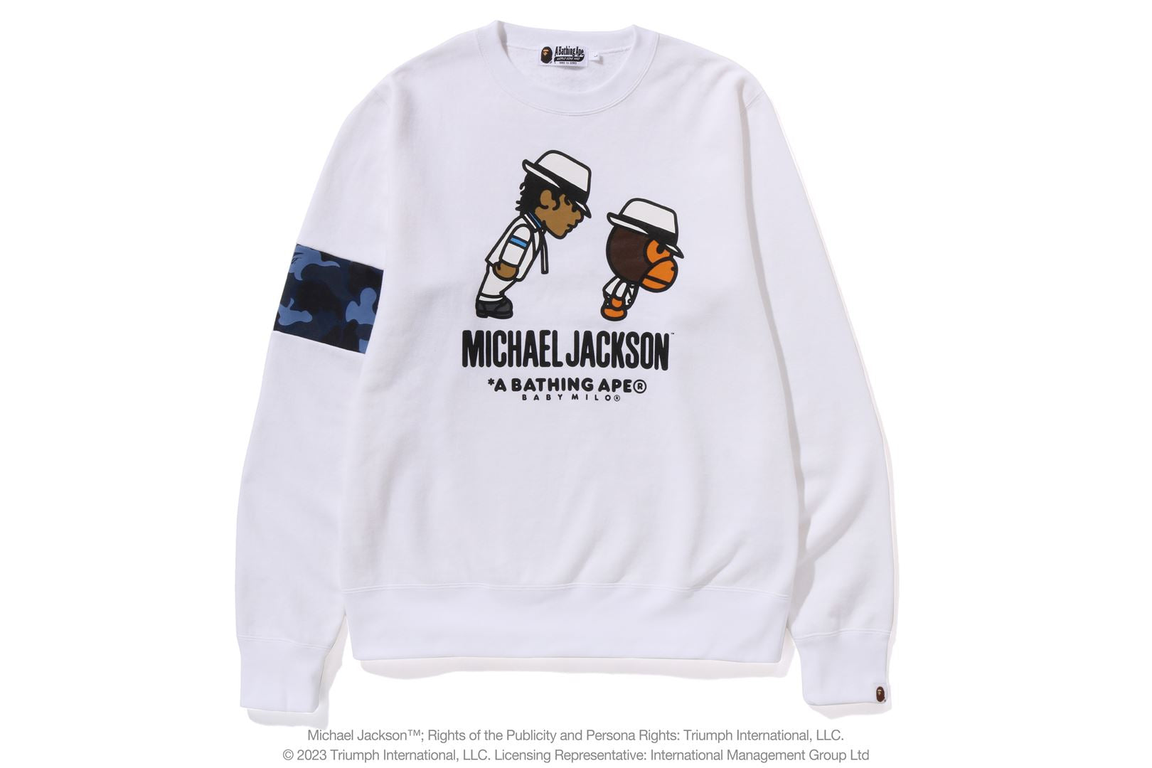 BAPE® X MICHAEL JACKSON BABY MILO CREWNECK – uk.bape.com