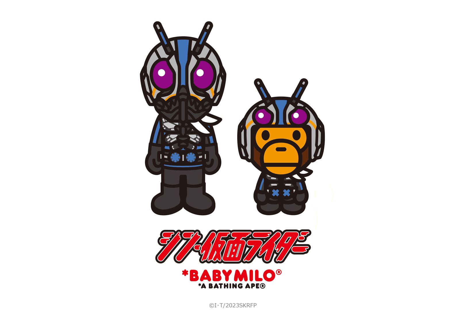 仮面ライダー BABY MILO A BATHING APE - バッグ