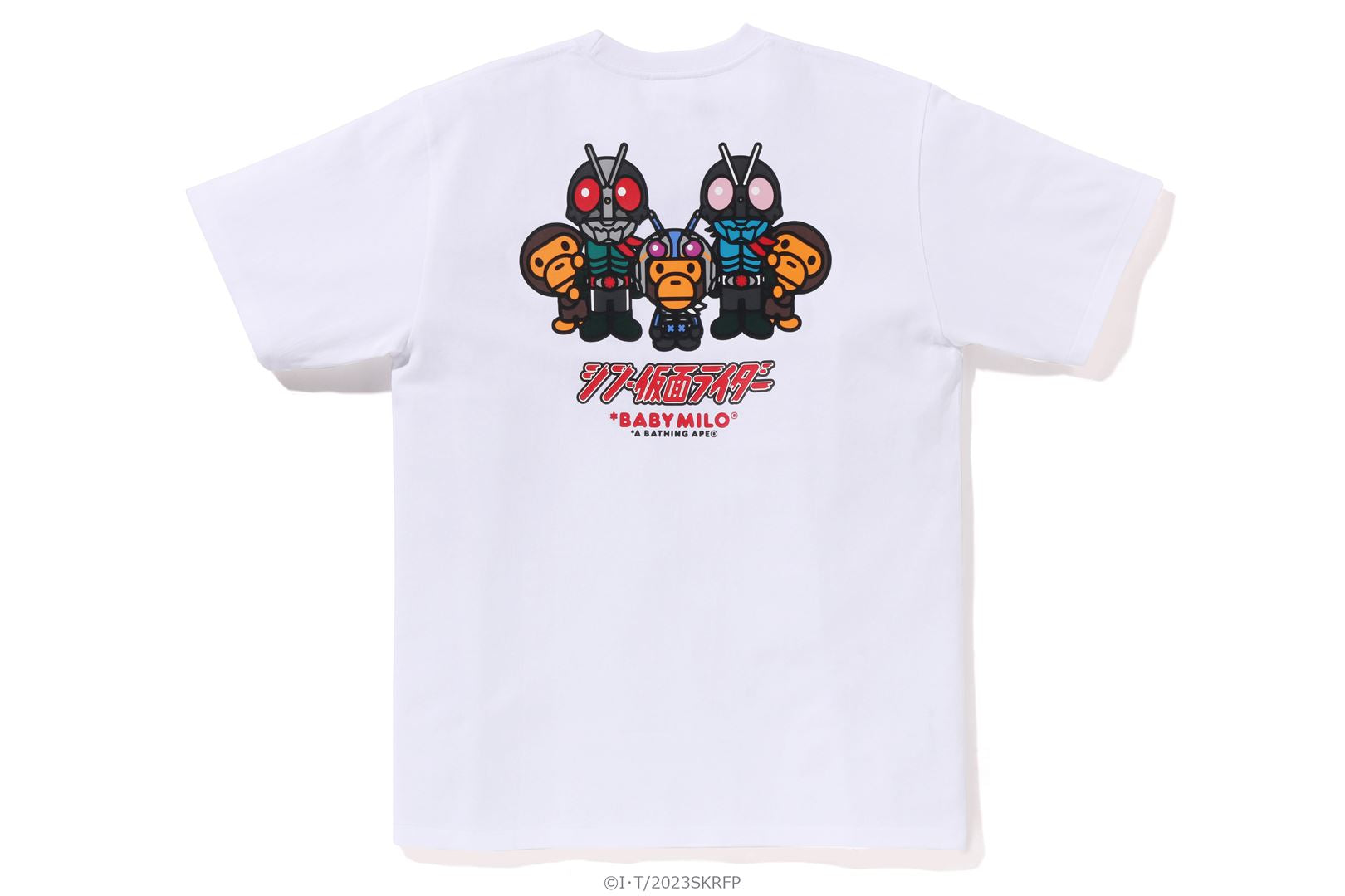 BAPE X GOD SELECTION XXX BABY MILO T 白M-