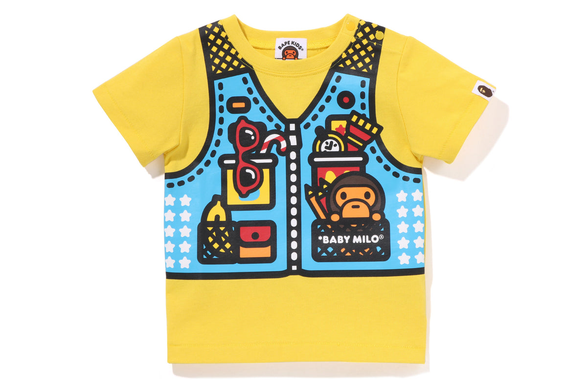 BABY MILO FISHING VEST PRINT TEE