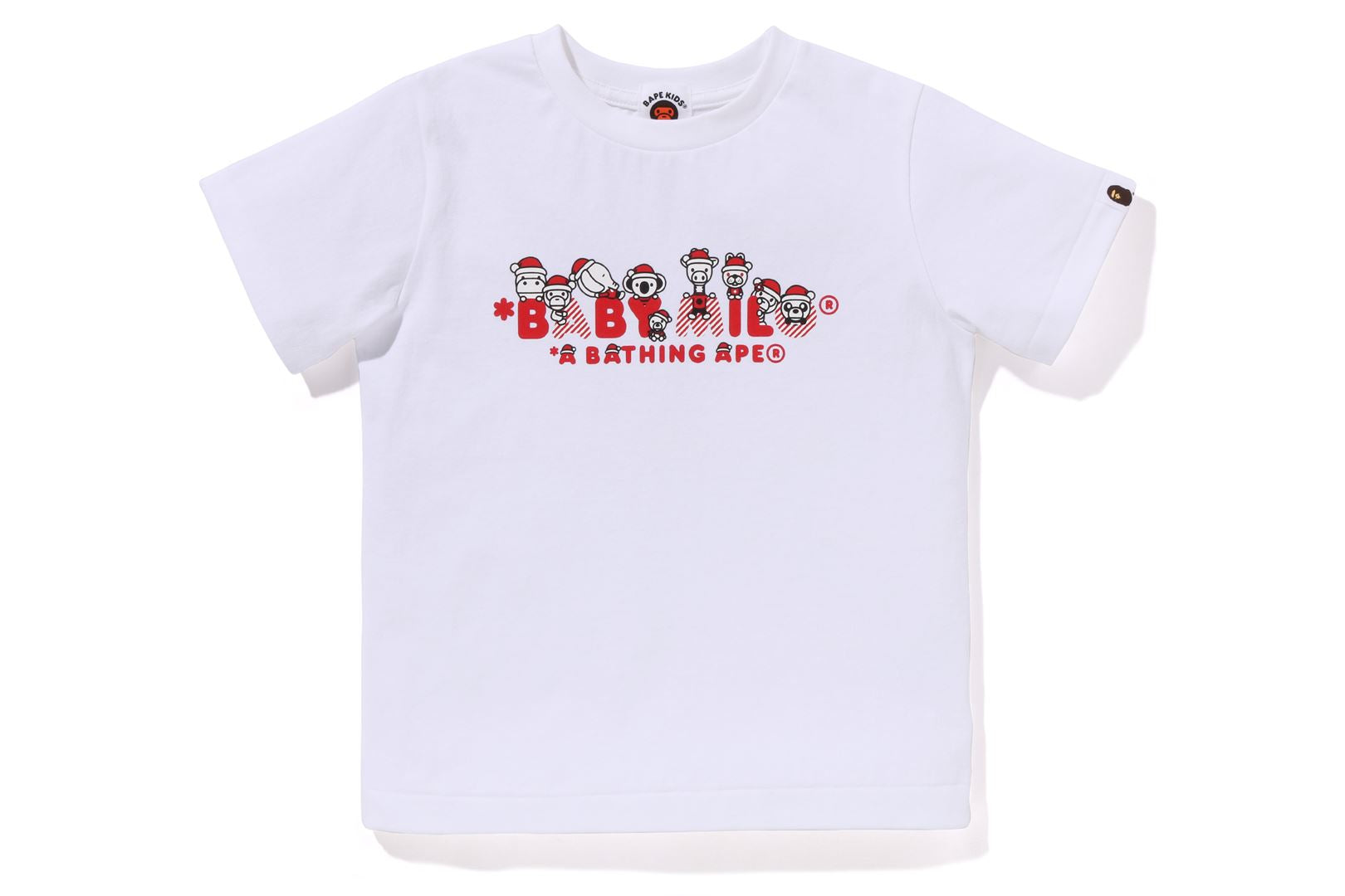 A BATHING APE® Kids Christmas Baby Milo Tee | Bape official
