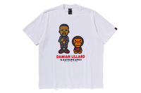 BAPE X ADIDAS - DAME BAPE BABY MILO TEE