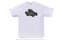 BAPE X MEDICOM TOY - ABC CAMO BE@R MILO ON BAPE TEE