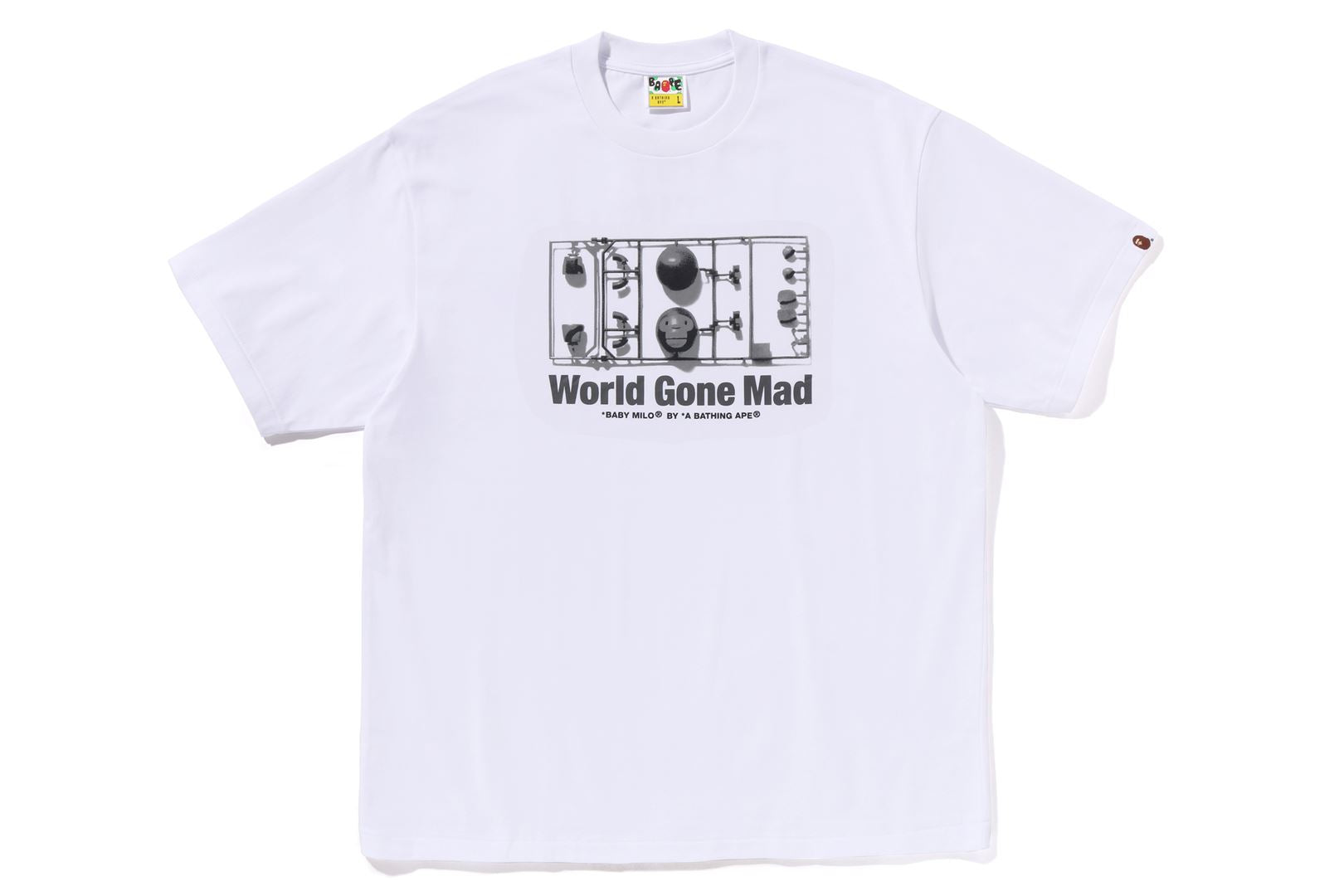 A BATHING APE® Baby Milo Figure Relaxed Fit Tee | Bape official
