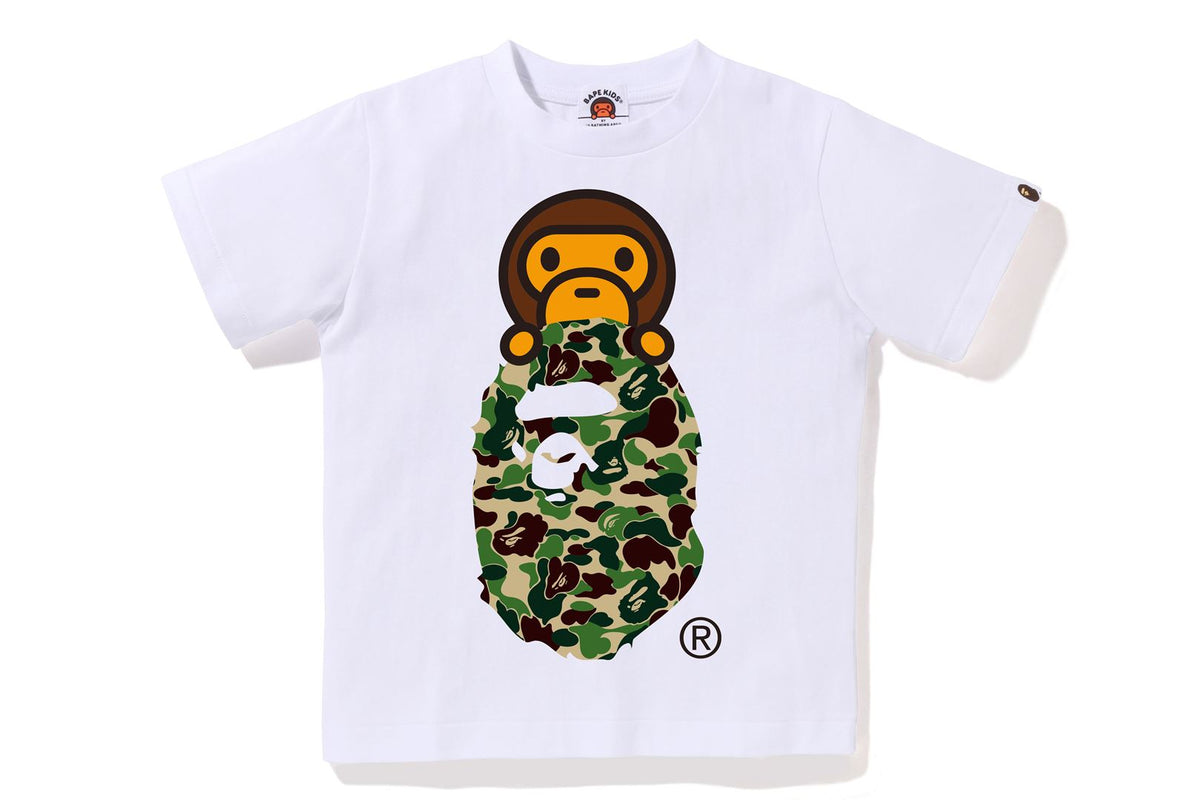 ABC CAMO MILO ON APE HEAD TEE