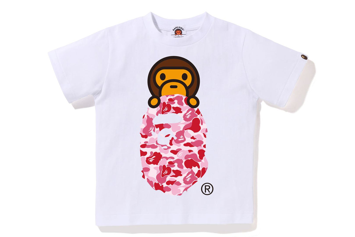 ABC CAMO MILO ON APE HEAD TEE