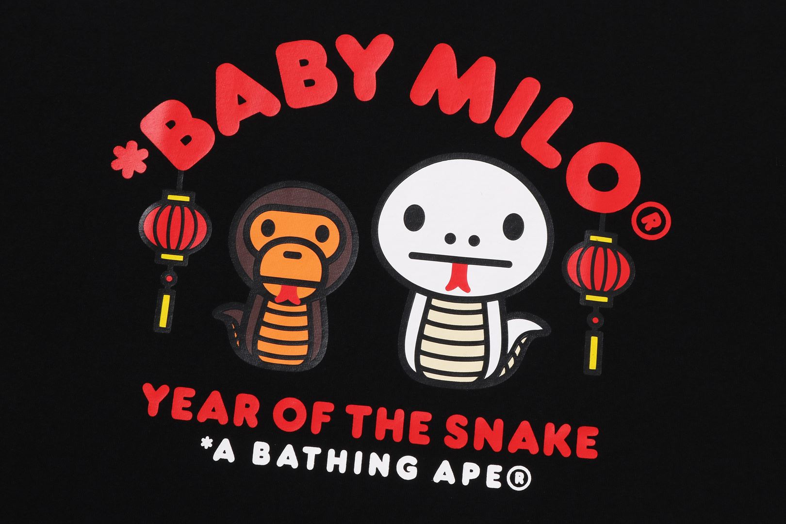 A BATHING APE® Year of the Snake Baby Milo Tee | Bape official