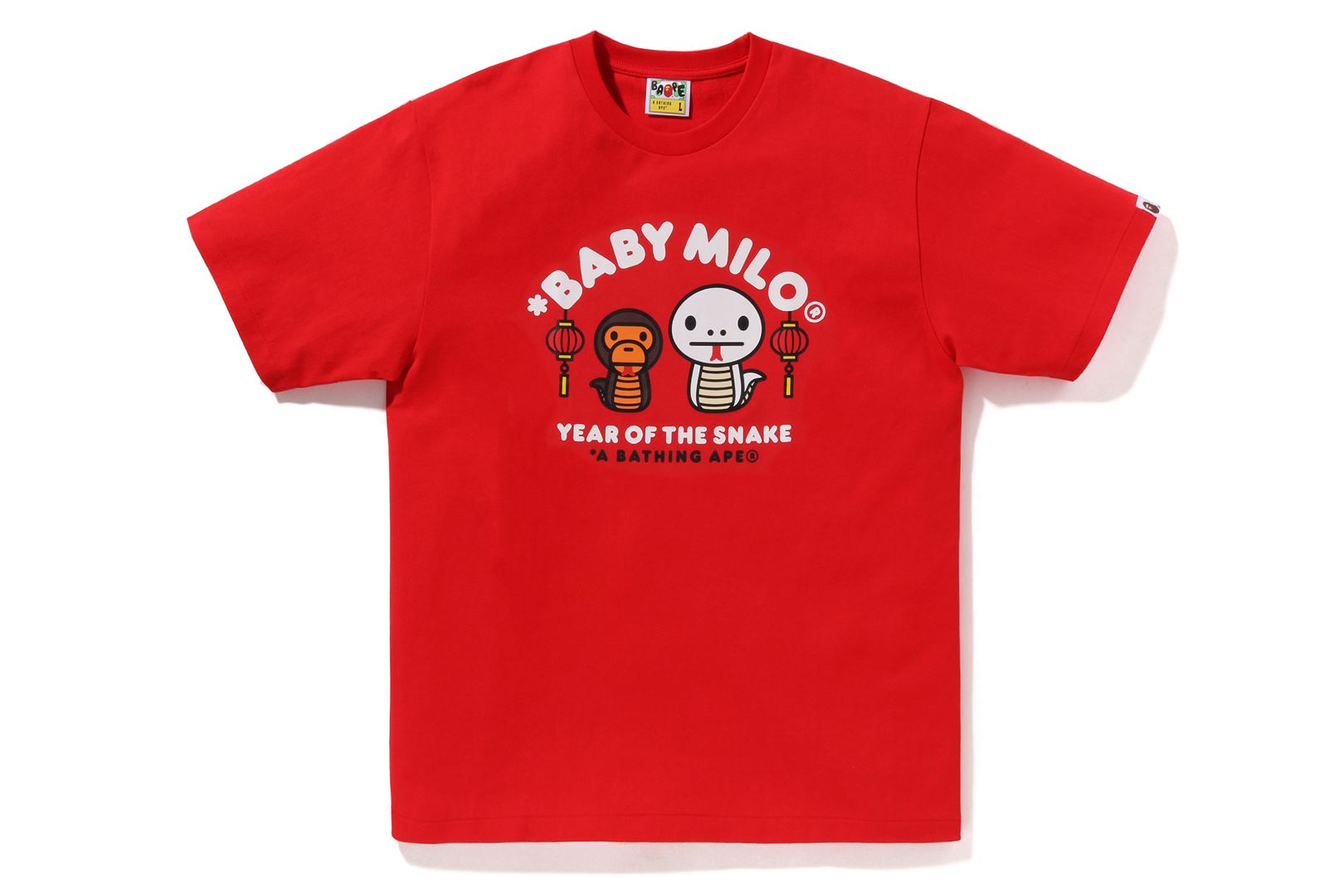 A BATHING APE® Year of the Snake Baby Milo Tee | Bape official