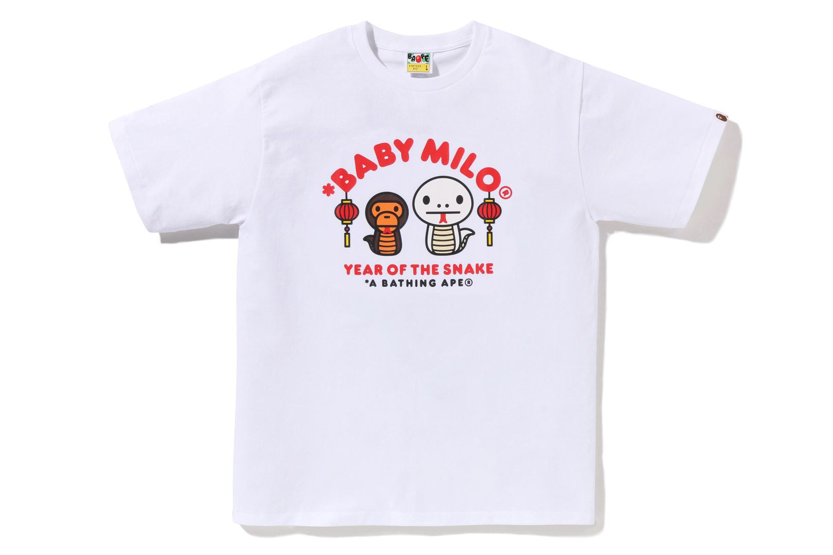 A BATHING APE® Year of the Snake Baby Milo Tee | Bape official