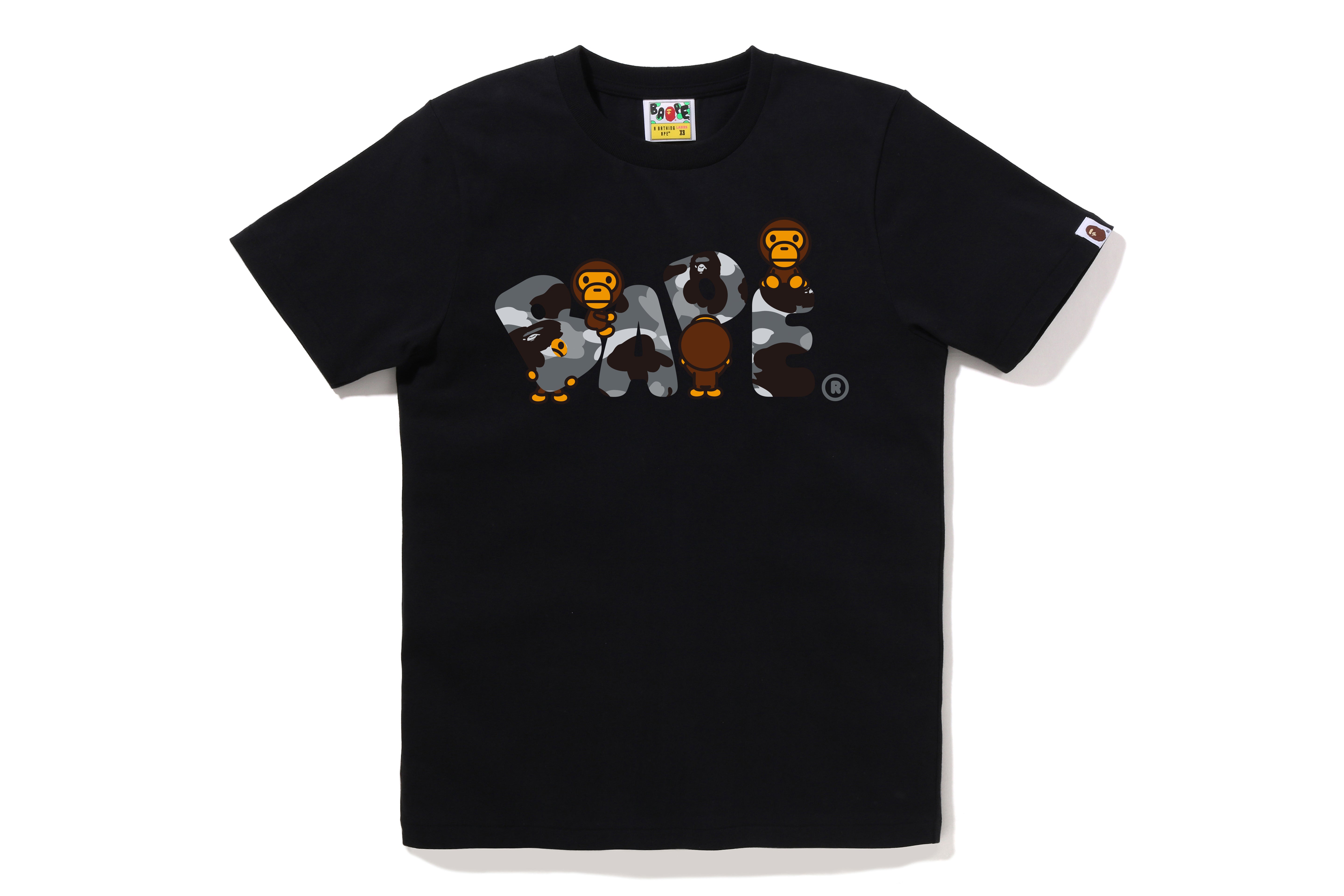 A BATHING APE® 1st Camo Milo BAPE Logo Tee | Bape official website