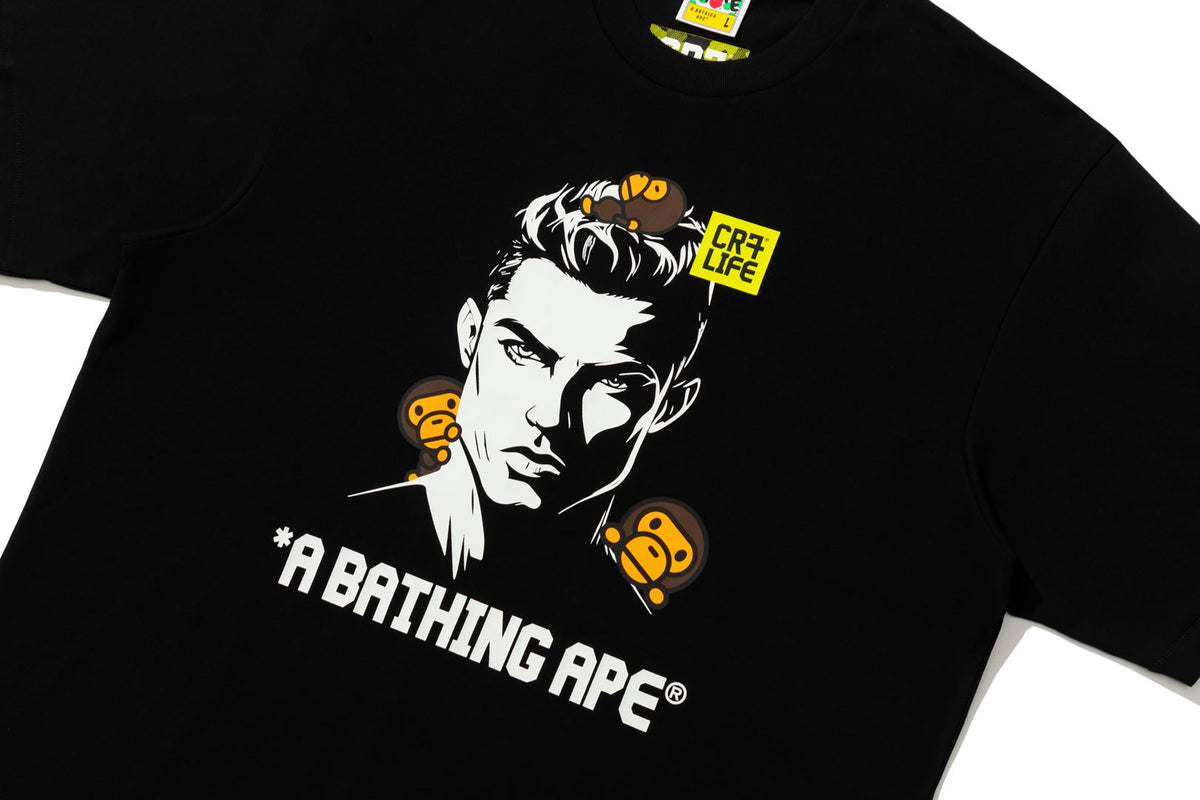 BAPE X CR7 LIFE BABY MILO RELAXED FIT TEE M #2
