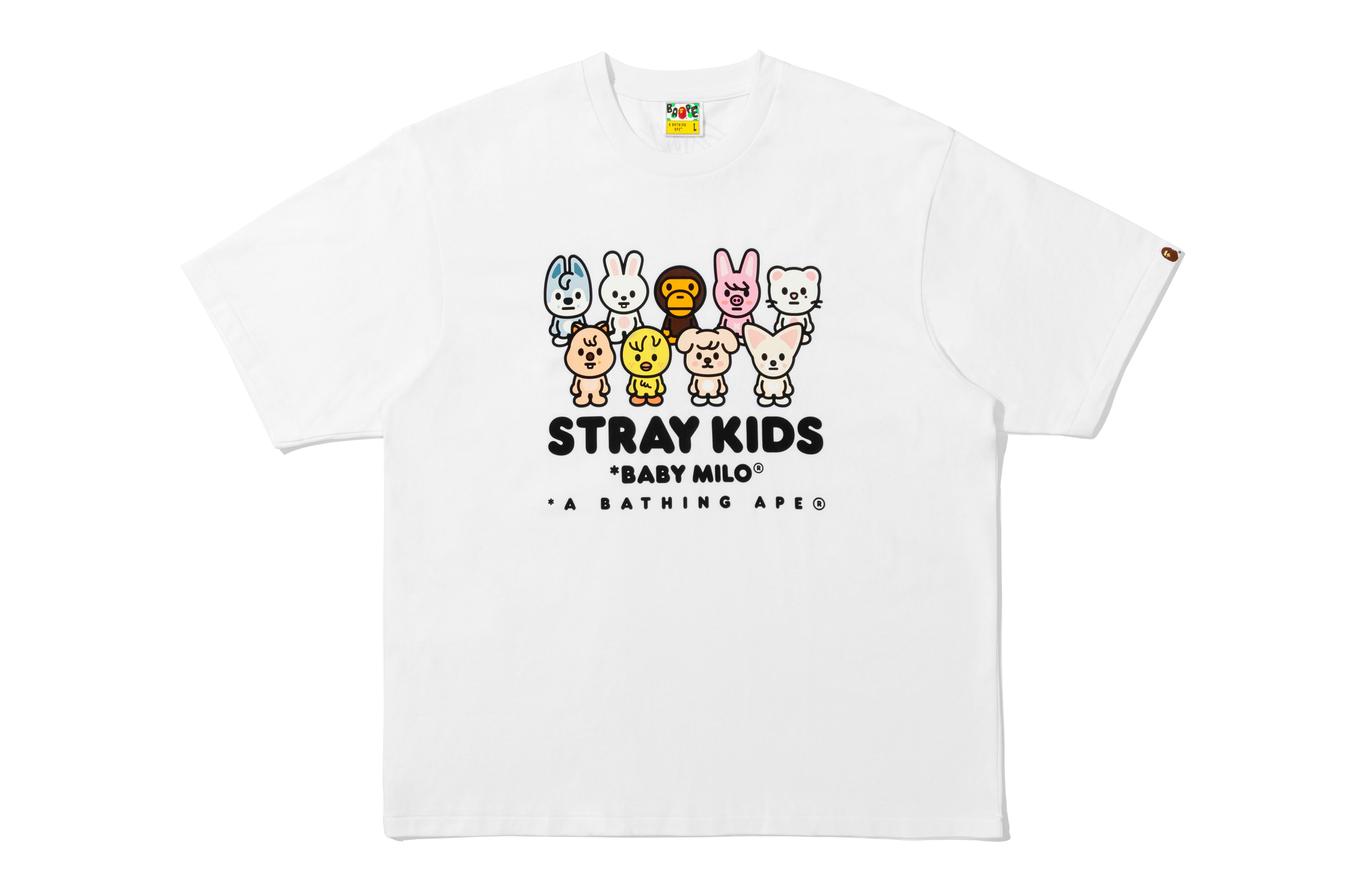 Stray Kids　BAPE×Stray Kids　コラボTシャツ　Sサイズ BAPE X STRAY KIDS – uk.bape.com