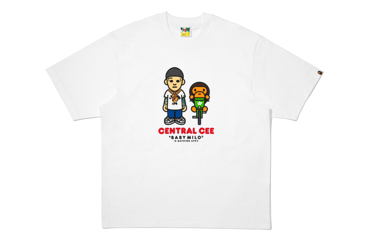 BAPE X SPOTIFY BY CENTRAL CEE BABY MILO RELAXED FIT TEE