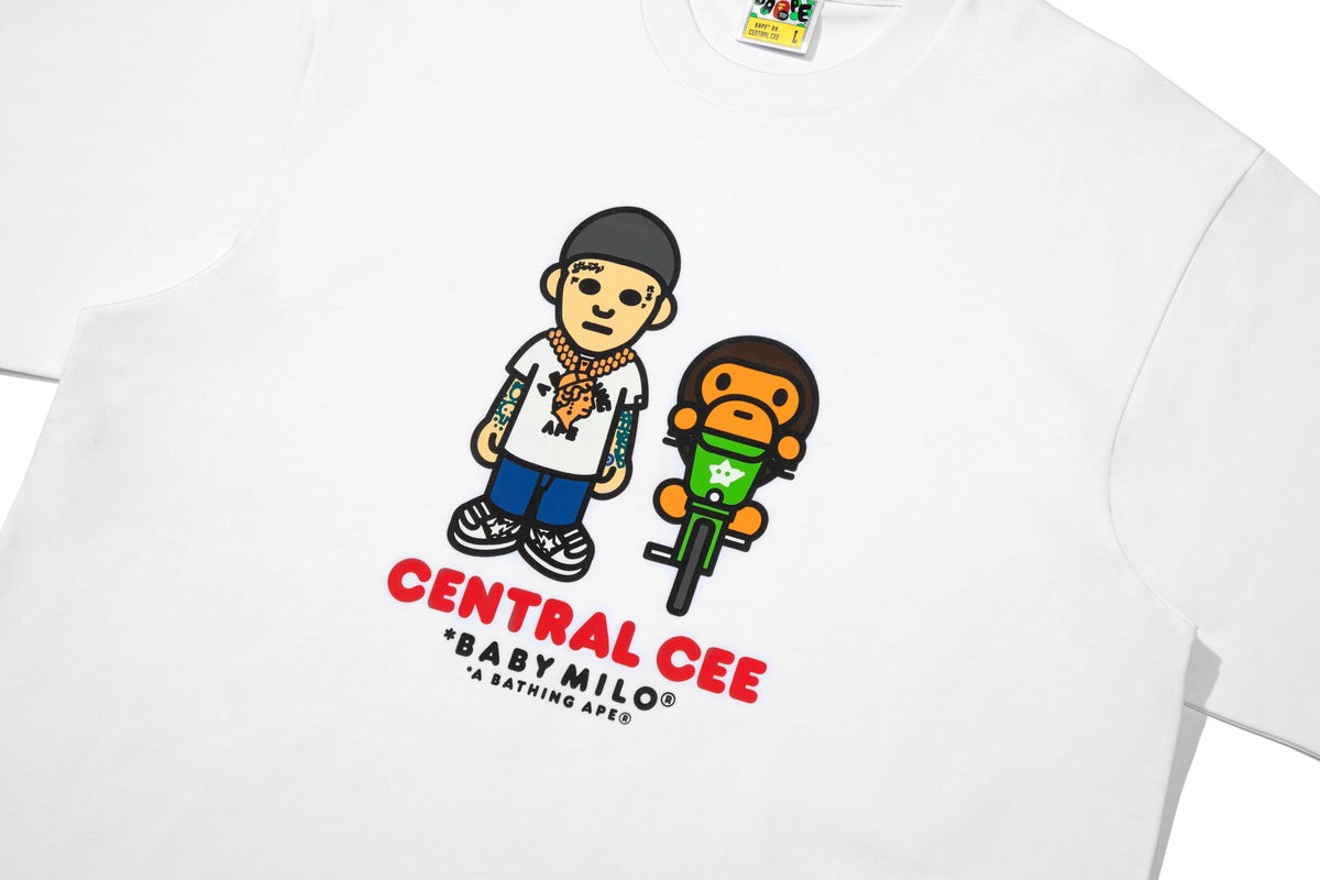 BAPE X SPOTIFY BY CENTRAL CEE BABY MILO RELAXED FIT TEE
