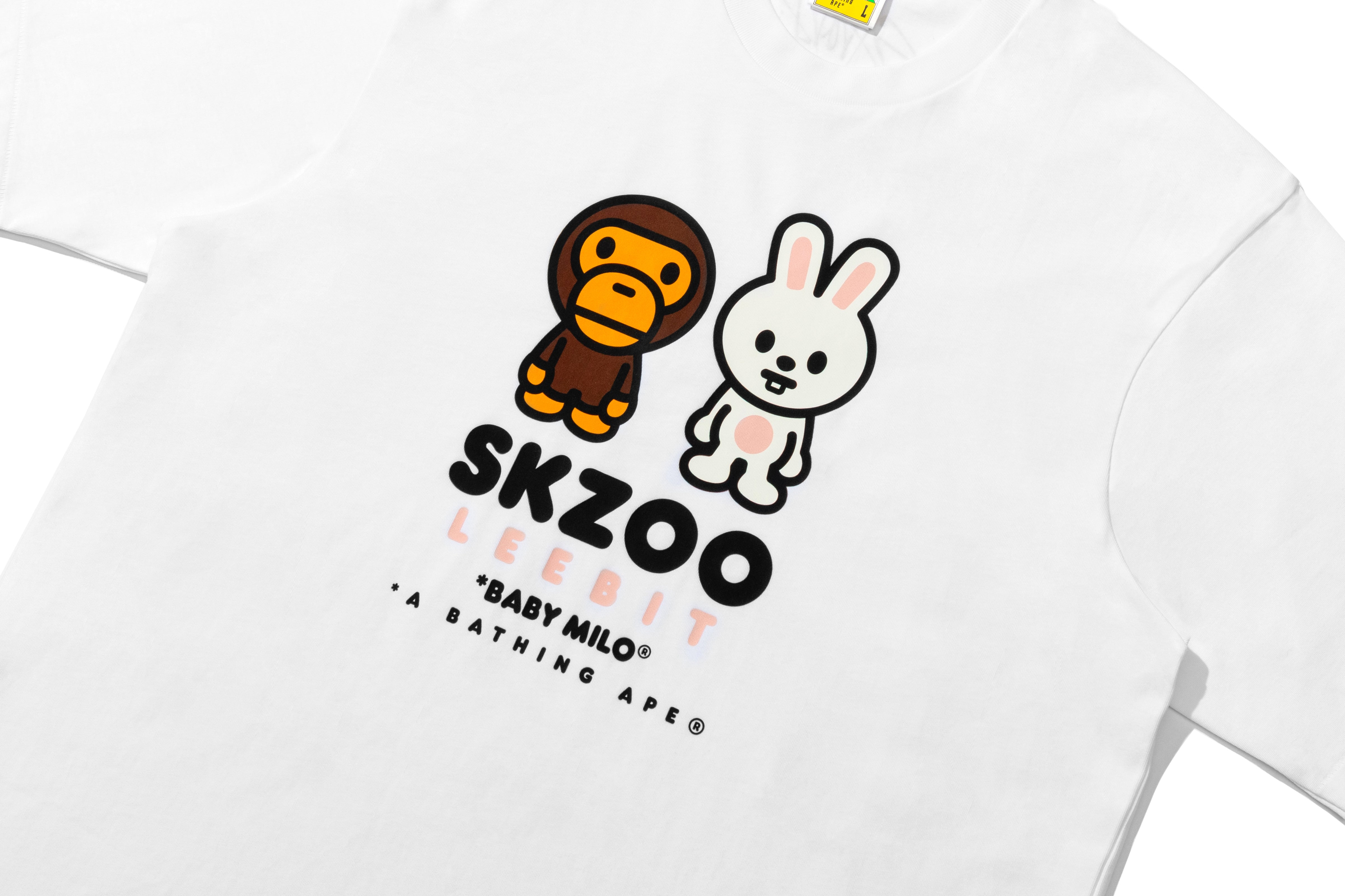 A BATHING APE® BAPE X Straykids Leebit Baby Milo Tee | Bape