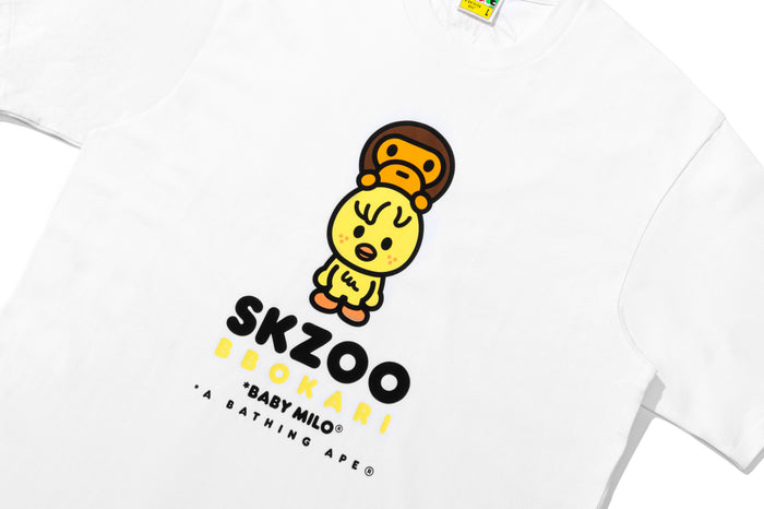 BAPE X STRAY KIDS BBOKARI BABY MILO TEE