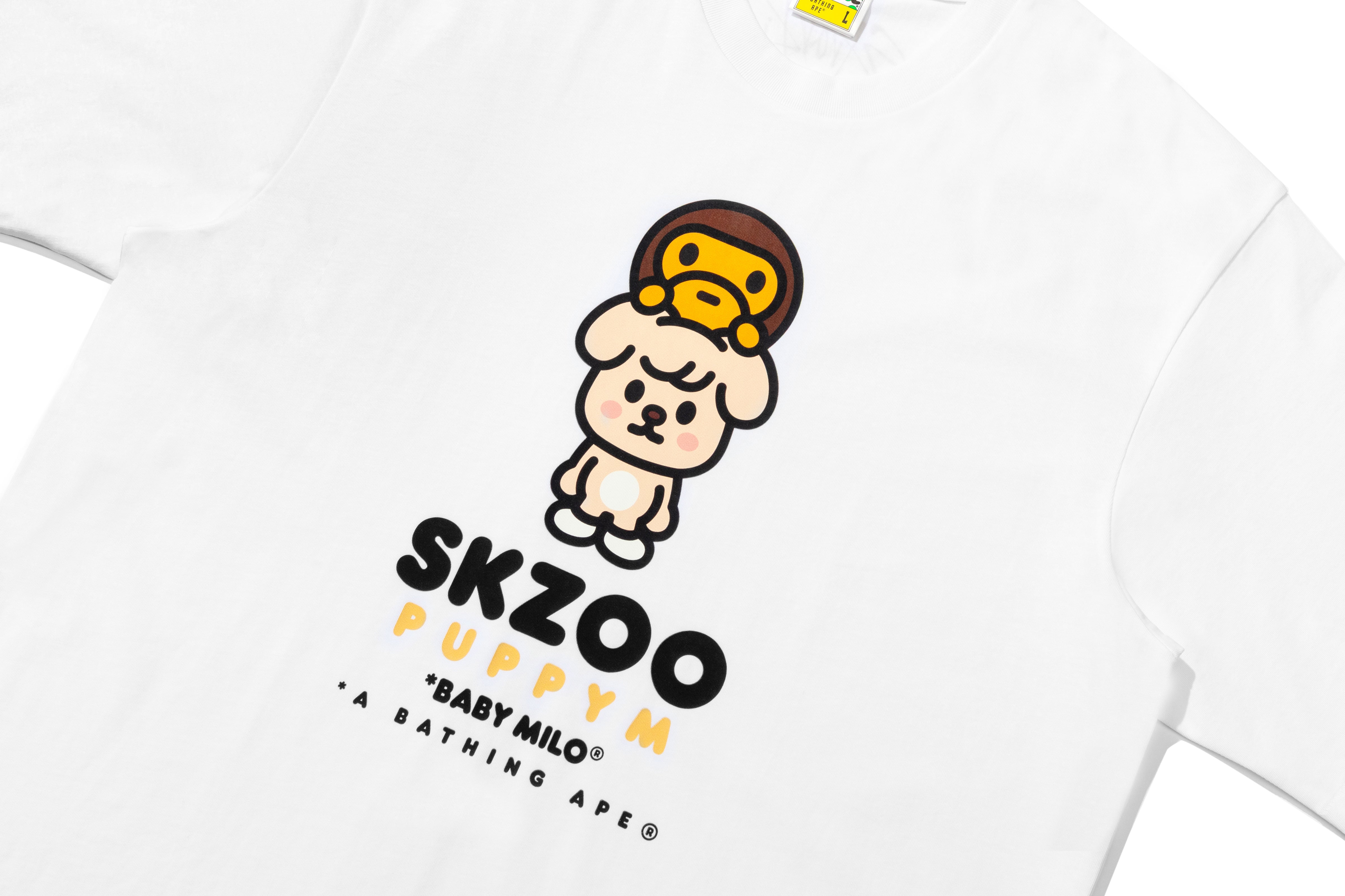 A BATHING APE® BAPE X Straykids Puppym Baby Milo Tee | Bape