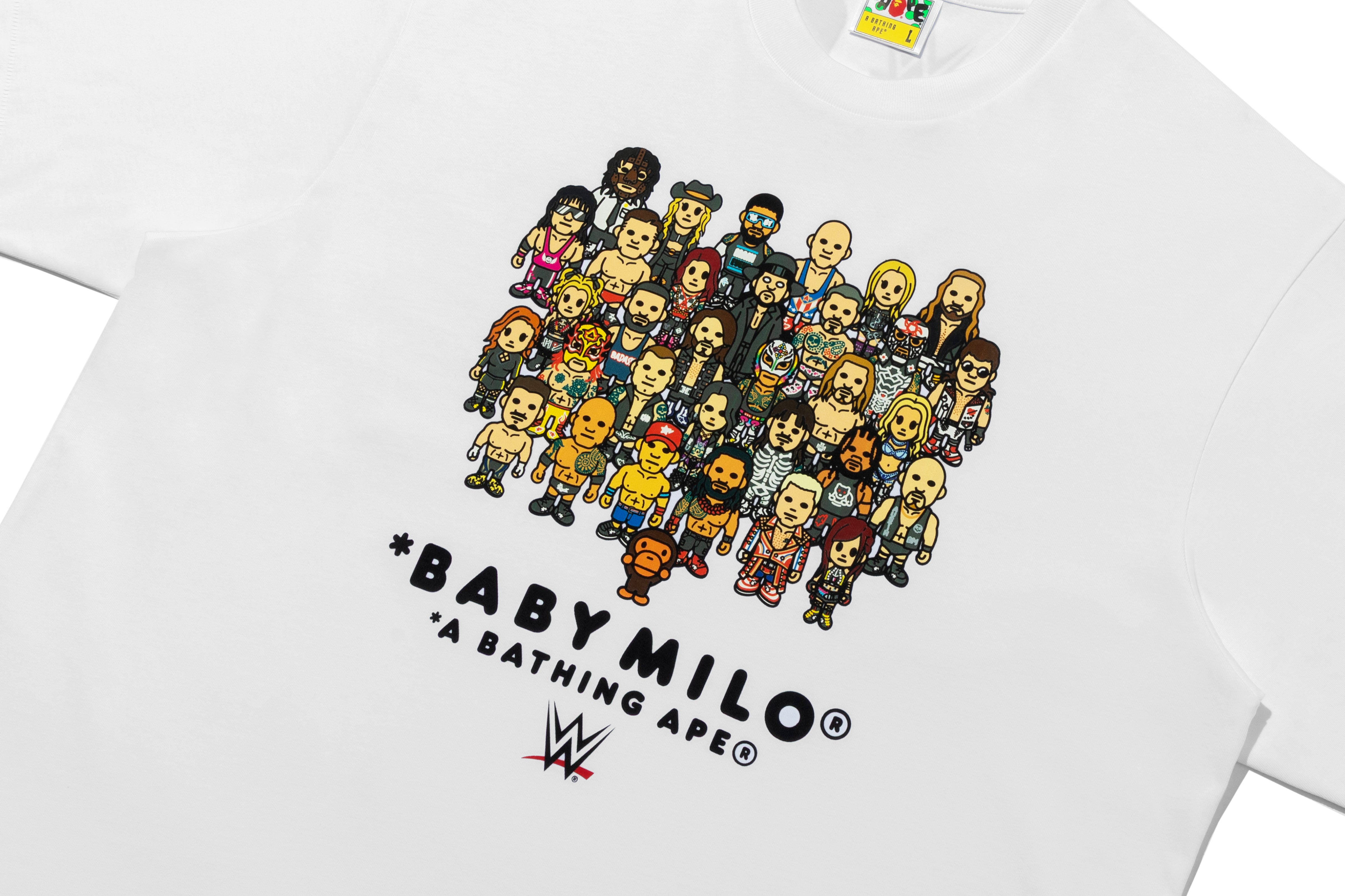 メンズ 【 BAPE X WWE 】WRESTLERS BABY MILO Now Available: WWE x BAPE® x TOPPS. A limited-edition trading card