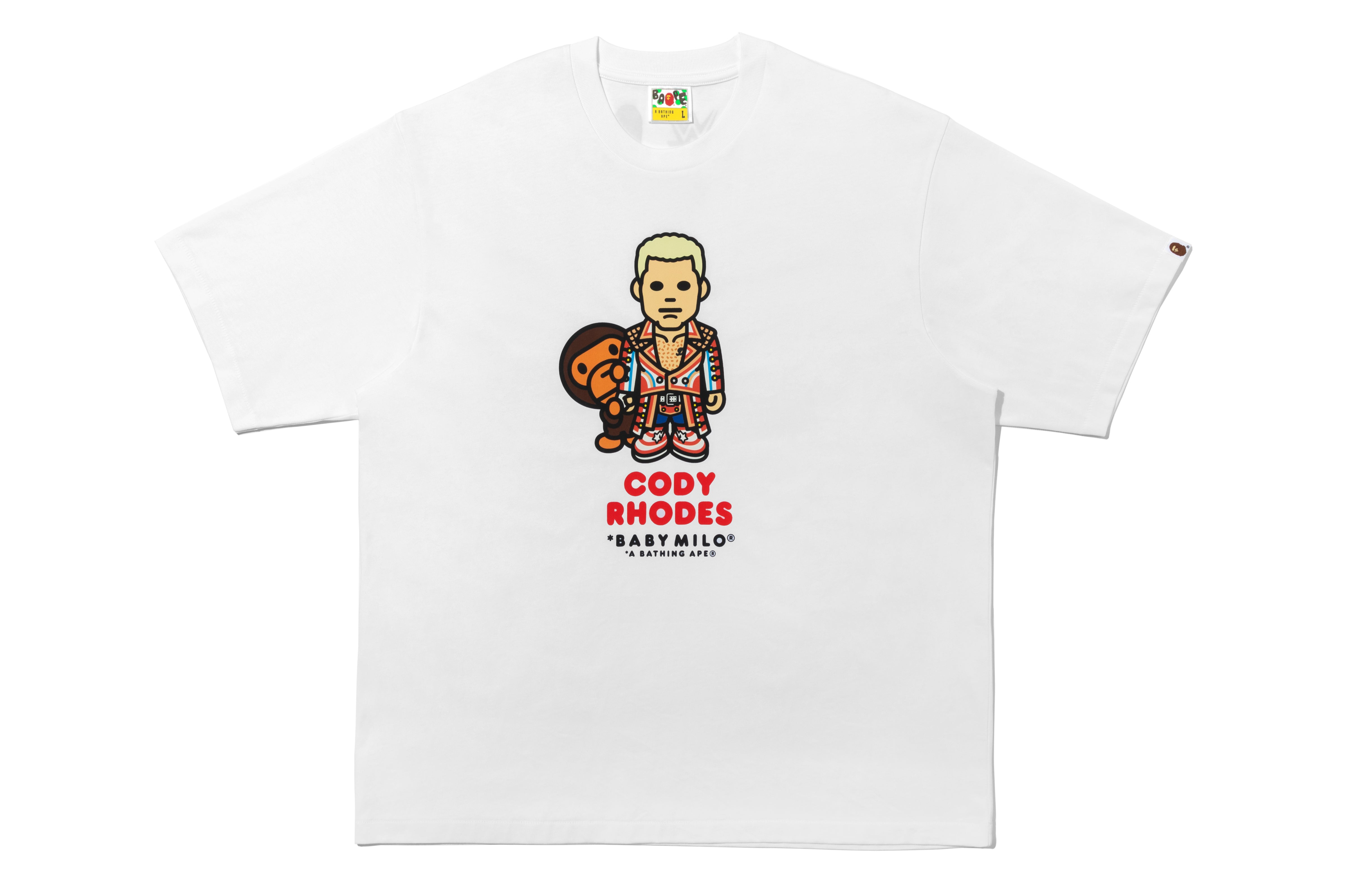 トップス BAPE CR7 LIFE BABY MILO RELAXED FIT TEE A BATHING APE® BAPE X Cr7 Life Baby Milo Relaxed Fit Tee | Bape