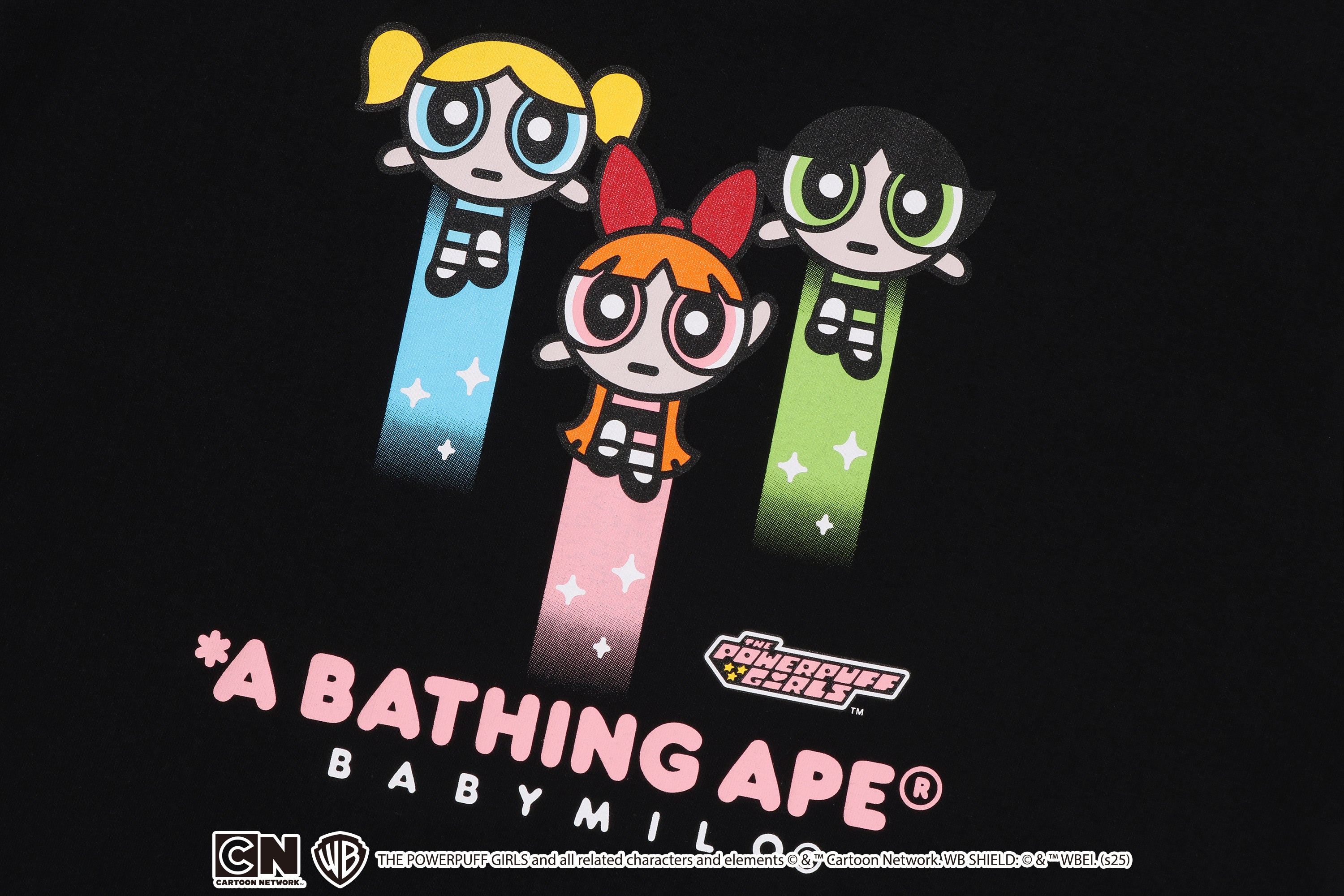A BATHING APE® BAPE X The Powerpuff Girls Baby Milo Tee | Bape