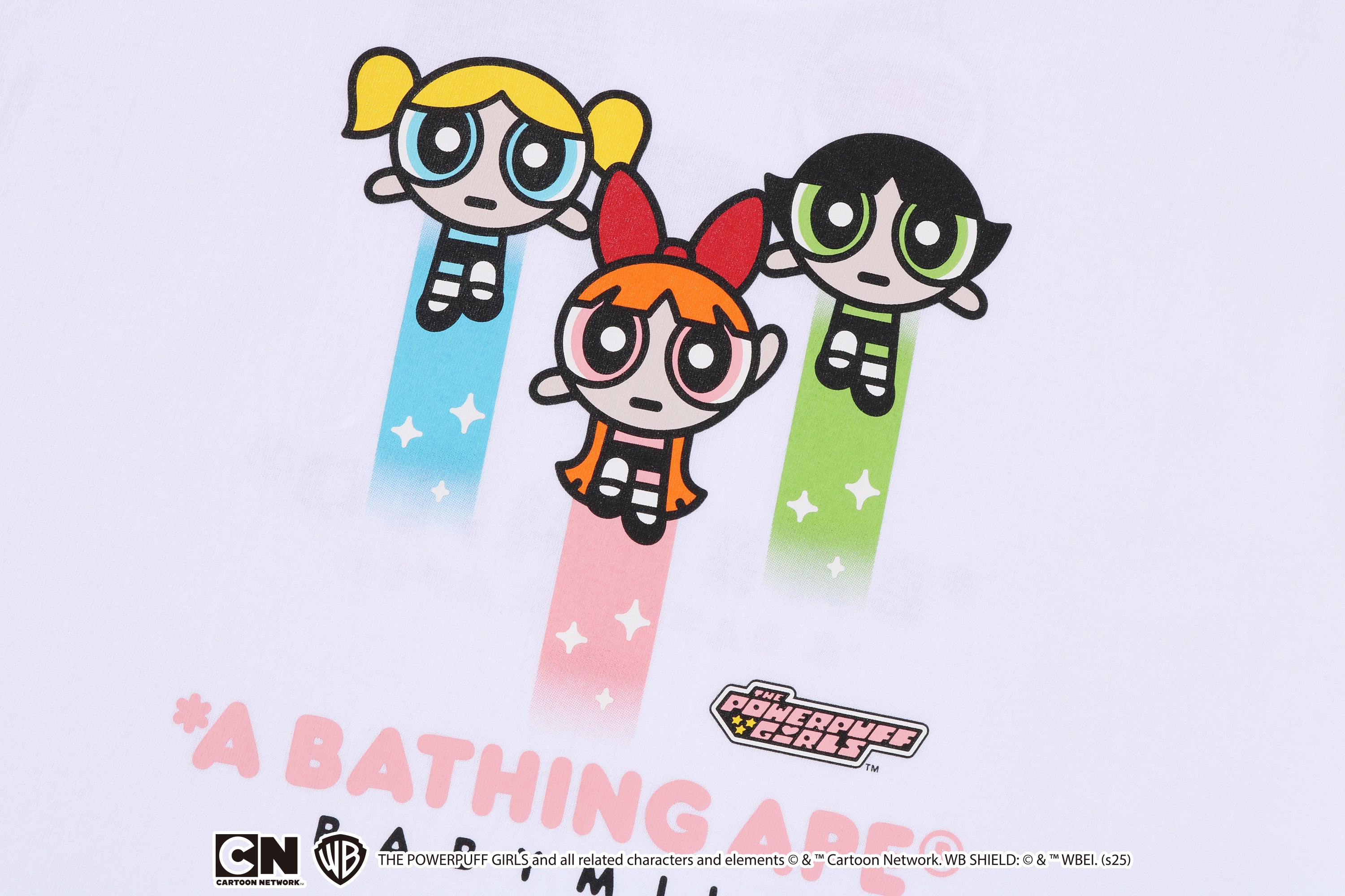 A BATHING APE® BAPE X The Powerpuff Girls Baby Milo Tee | Bape