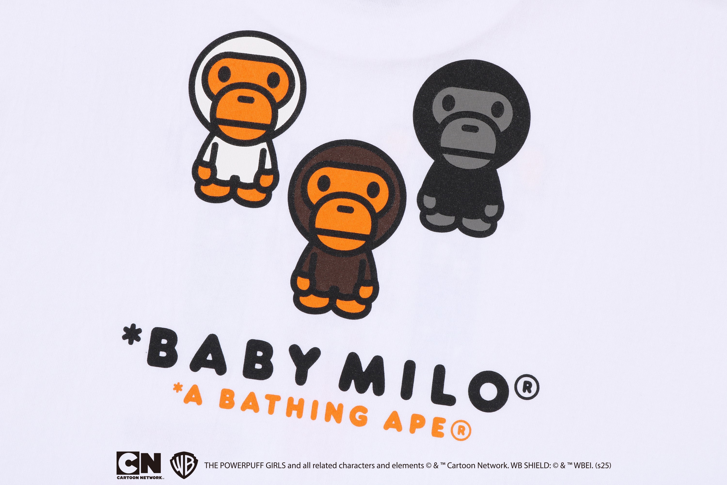 アイドル A BATHING APE x The Powerpuff Girls Baby BAPE X THE POWERPUFF GIRLS BABY MILO MOJO JOJO – eu.bape.com