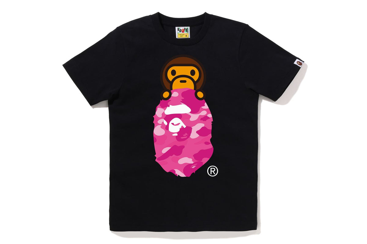 COLOR CAMO MILO ON APE HEAD TEE LADIES