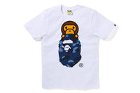 COLOR CAMO MILO ON APE HEAD TEE LADIES