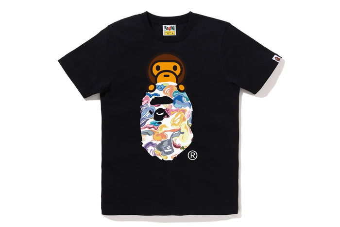 ART CAMO MILO ON APE HEAD TEE LADIES