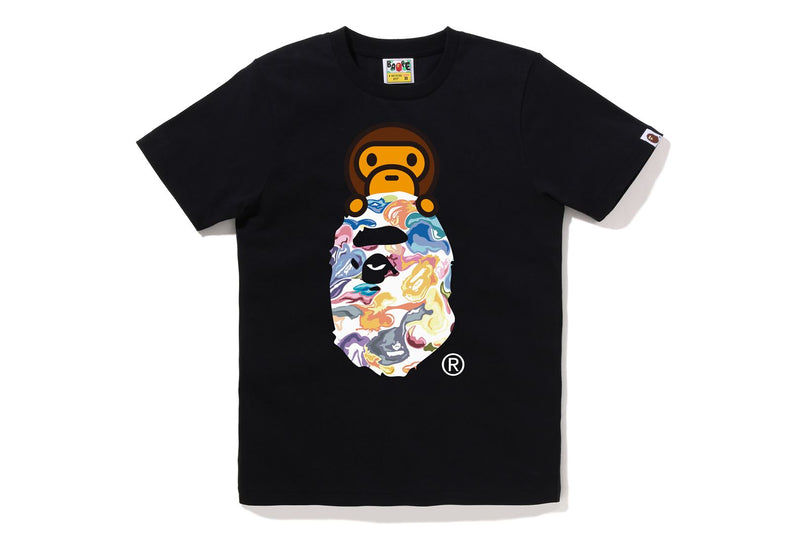 ART CAMO MILO ON APE HEAD TEE LADIES