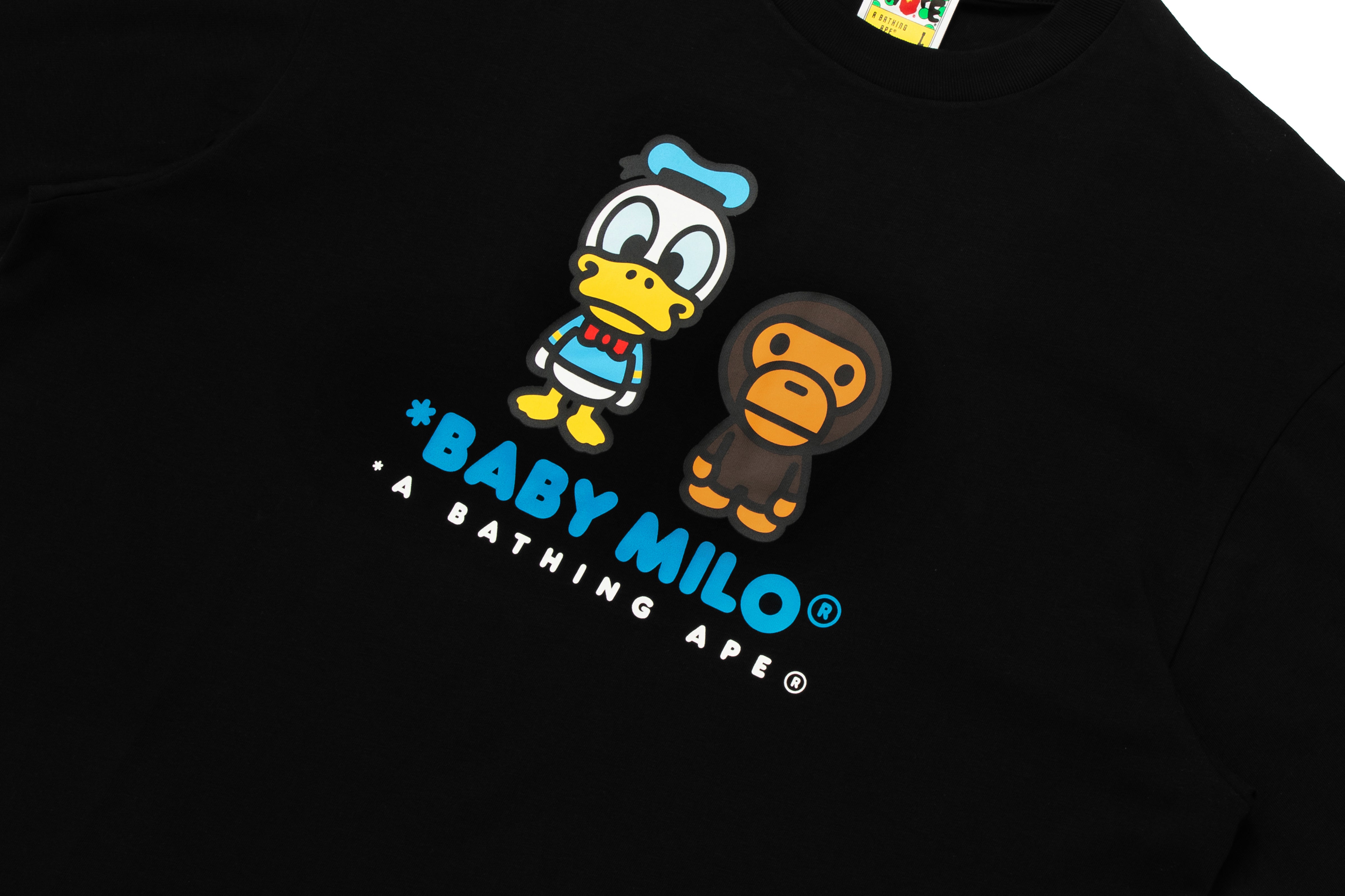A BATHING APE® X Disney Donald Duck Baby Milo Relaxed Fit Tee