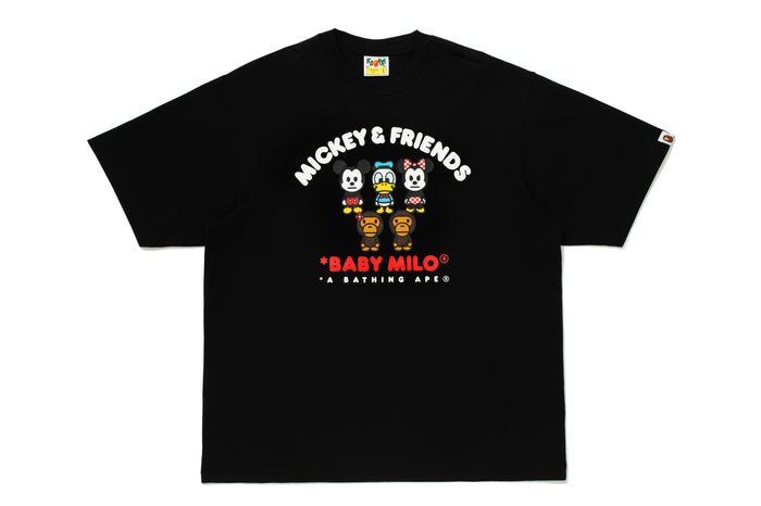 BAPE X DISNEY MICKEY & FRIENDS BABY MILO RELAXED FIT TEE