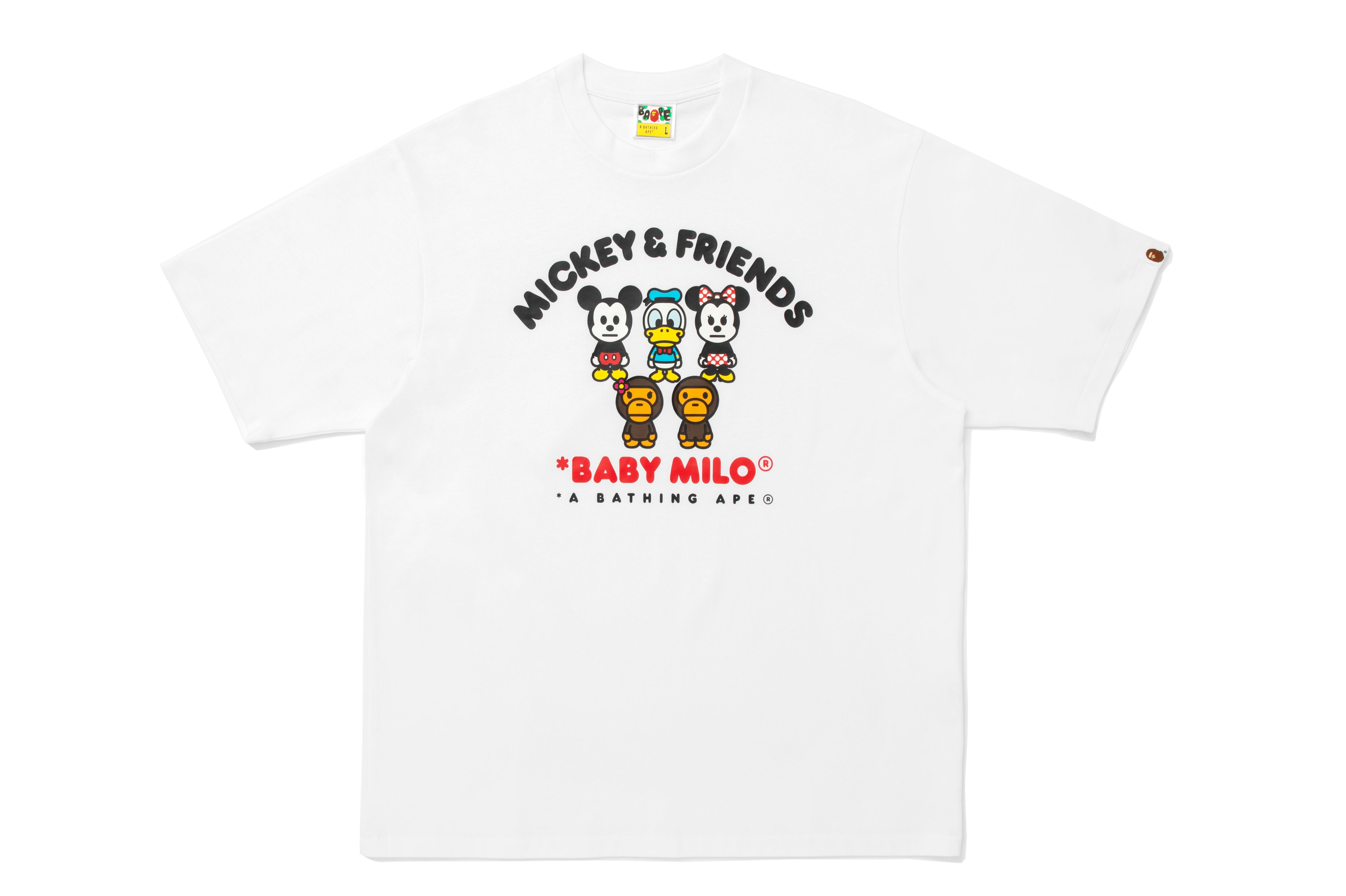 A BATHING APE® X Disney Mickey & Friends Baby Milo Relaxed Fit Tee