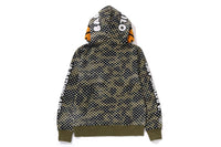 BAPE X JOSHUA VIDES - MILO FACE FULL ZIP HOODIE