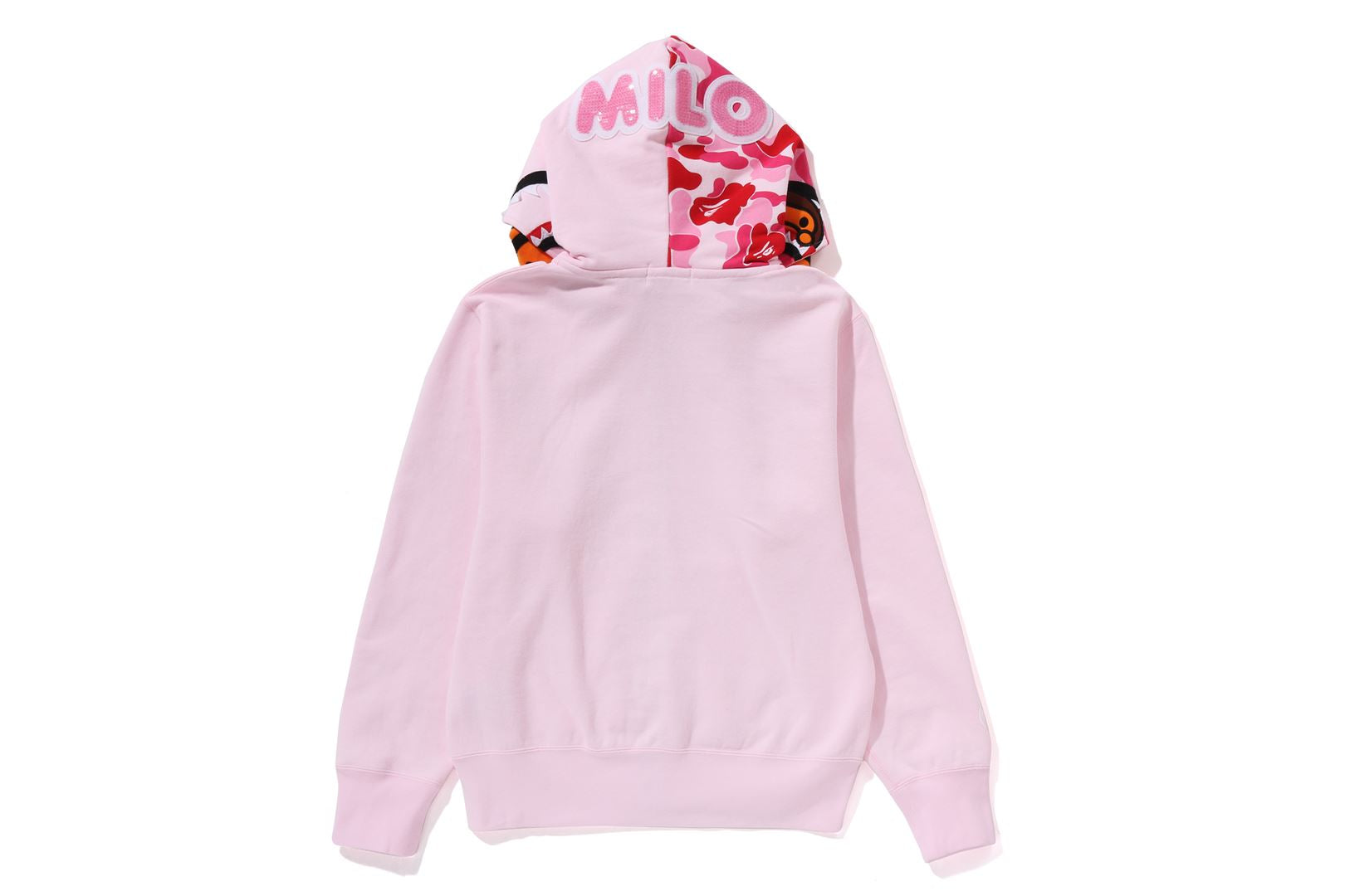 A BATHING APE® Milo Shark Full Zip Double Hoodie | Bape official