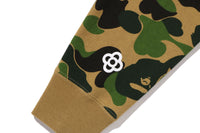 ABC CAMO BABY LISA CROPPED FULL ZIP HOODIE LADIES