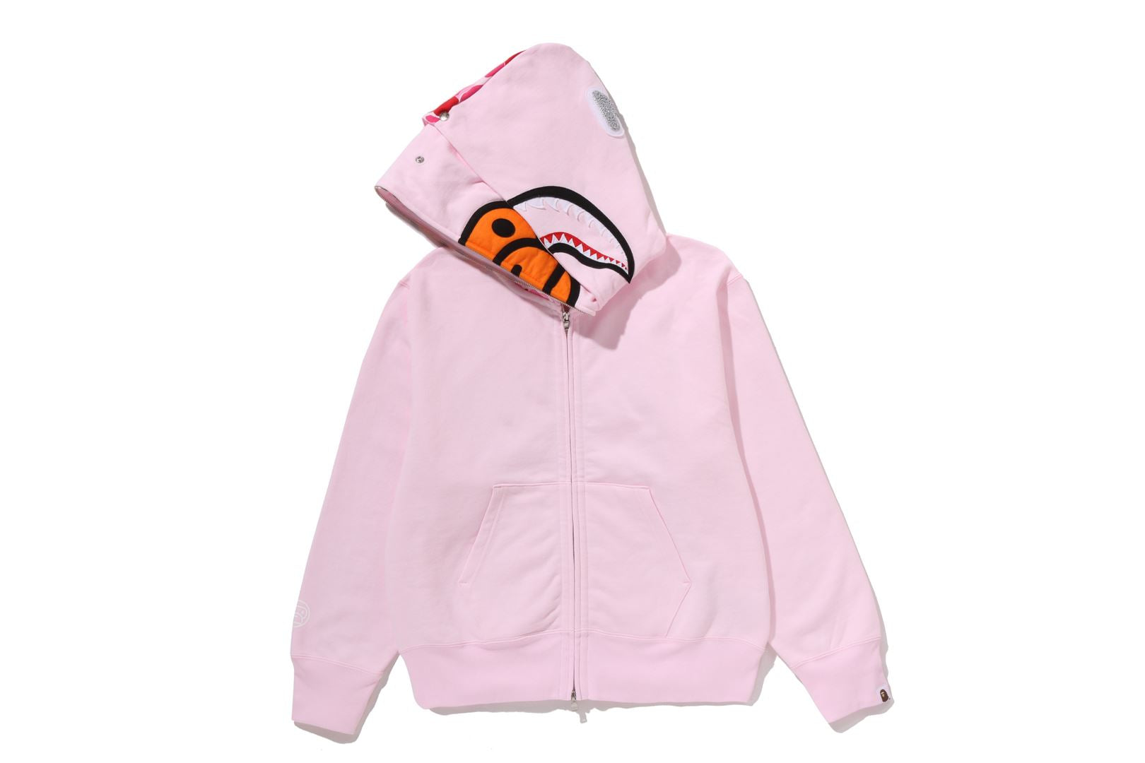 A BATHING APE® Milo Shark Full Zip Double Hoodie | Bape official