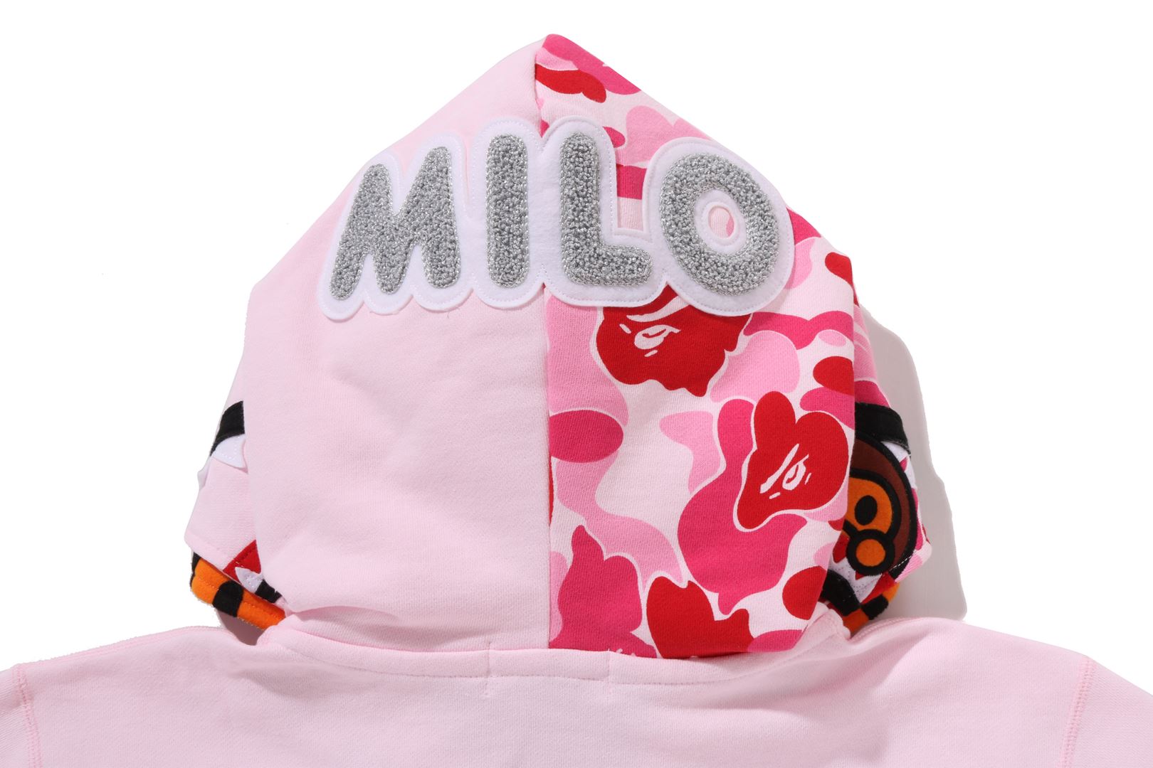 A BATHING APE® Milo Shark Full Zip Double Hoodie | Bape official