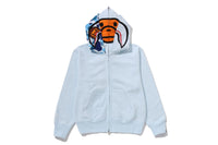 MILO SHARK FULL ZIP DOUBLE HOODIE LADIES