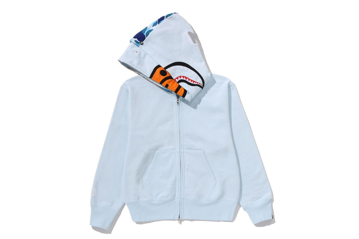 MILO SHARK FULL ZIP DOUBLE HOODIE LADIES