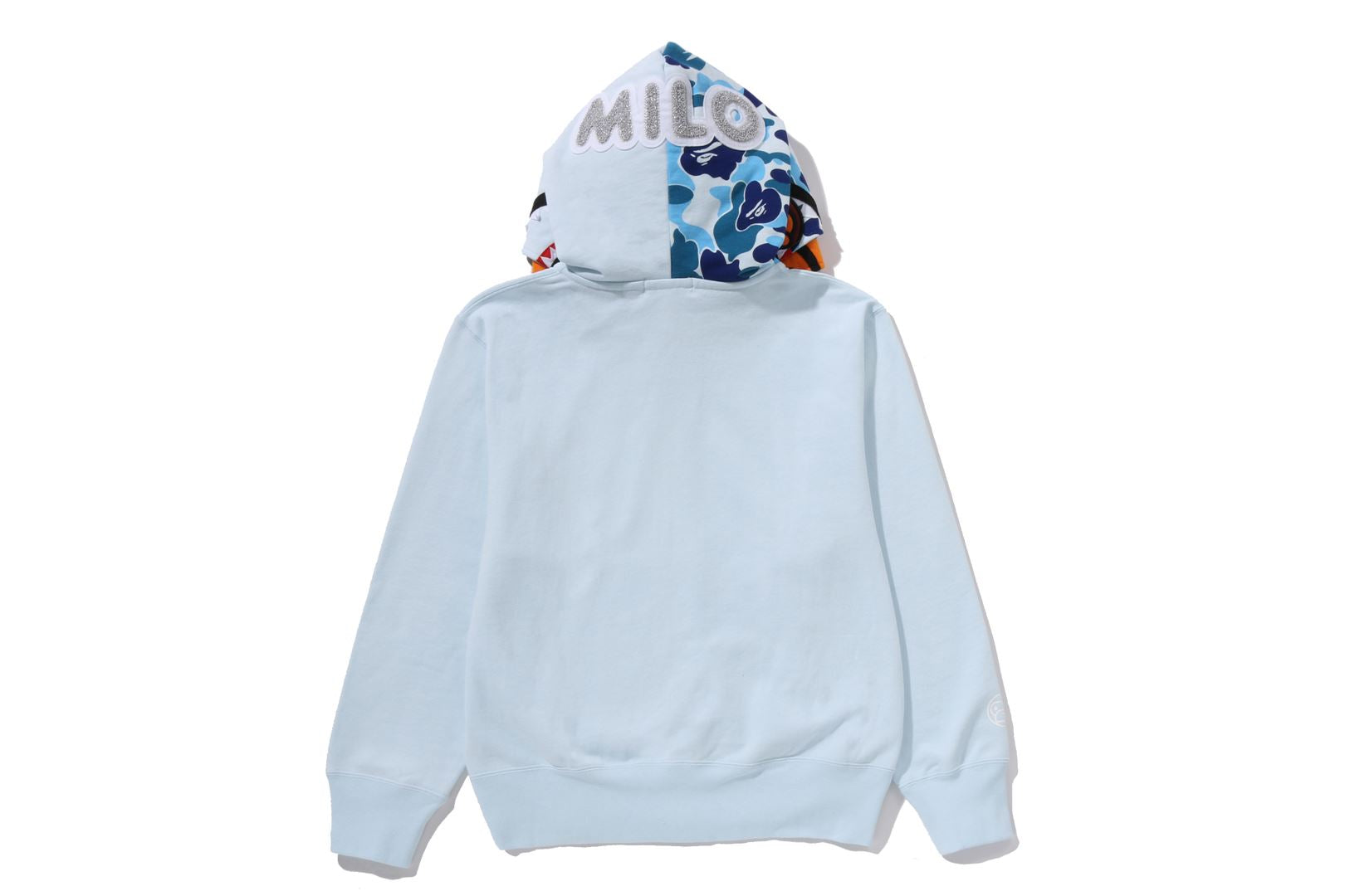 A BATHING APE® Milo Shark Full Zip Double Hoodie | Bape official