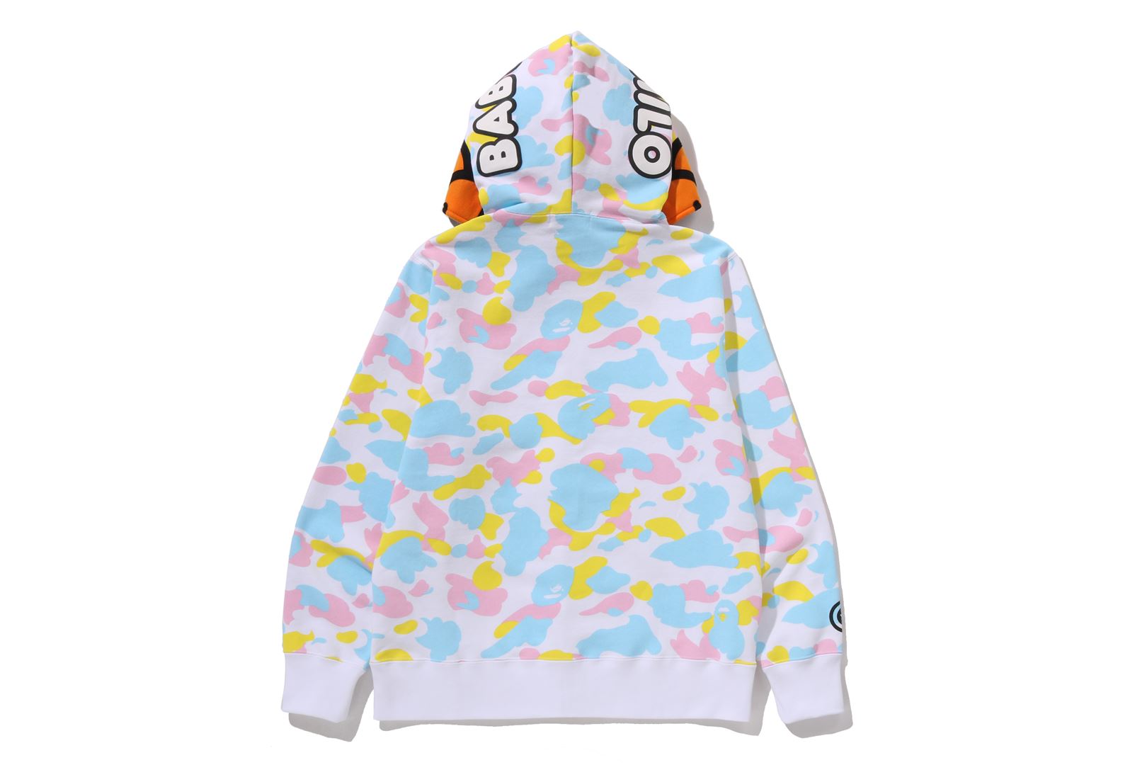 A BATHING APE® New Multi Camo Baby Milo Regular Fit Full Zip