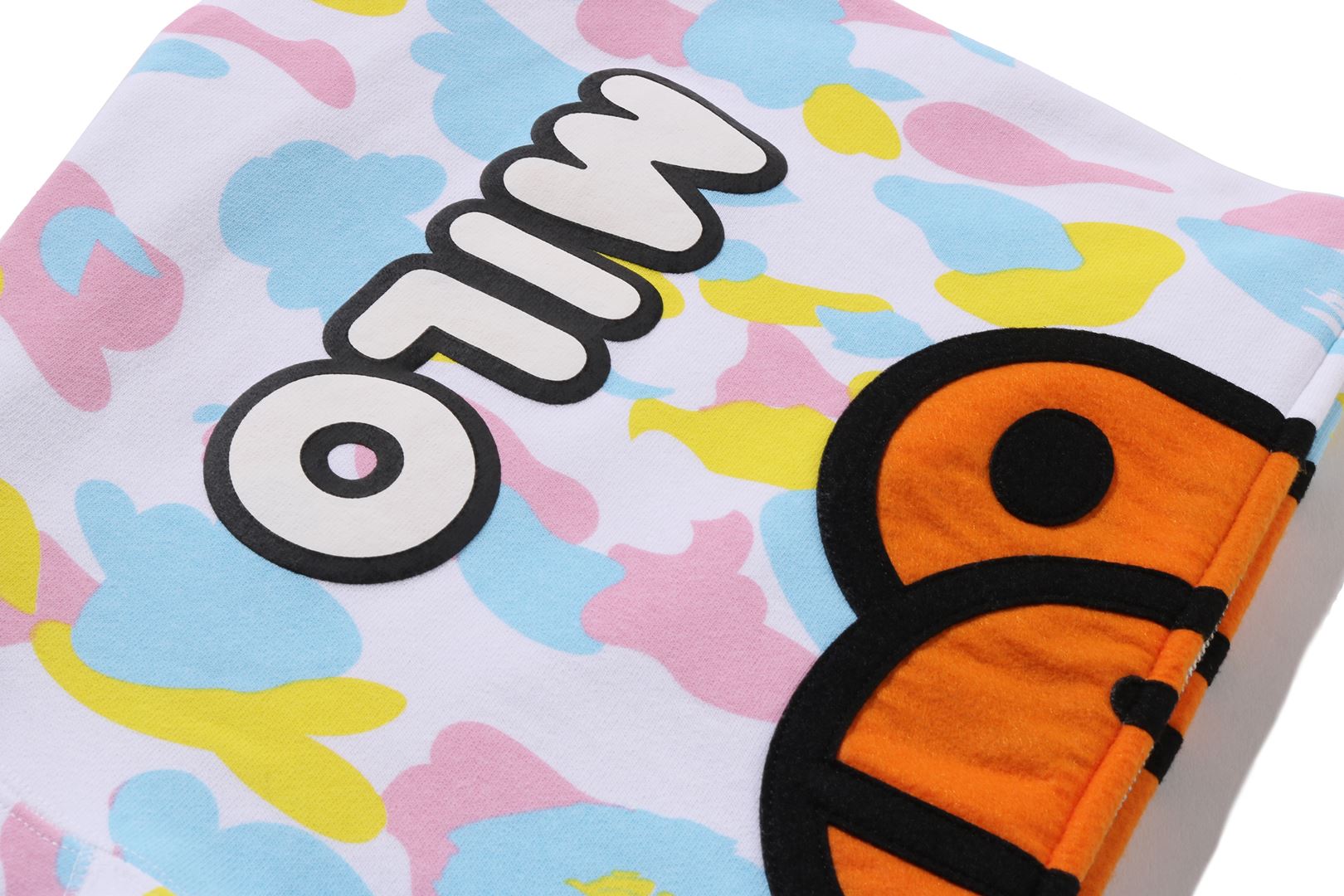 MILO BAPE camo スウェット モモこ ベイプ マイロ ape A BATHING APE® BAPE X Joshua Vides - Milo Face Full Zip Hoodie