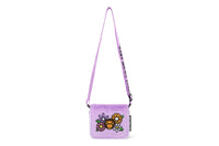 BABY MILO FLOWER FUR MINI CROSS BAG