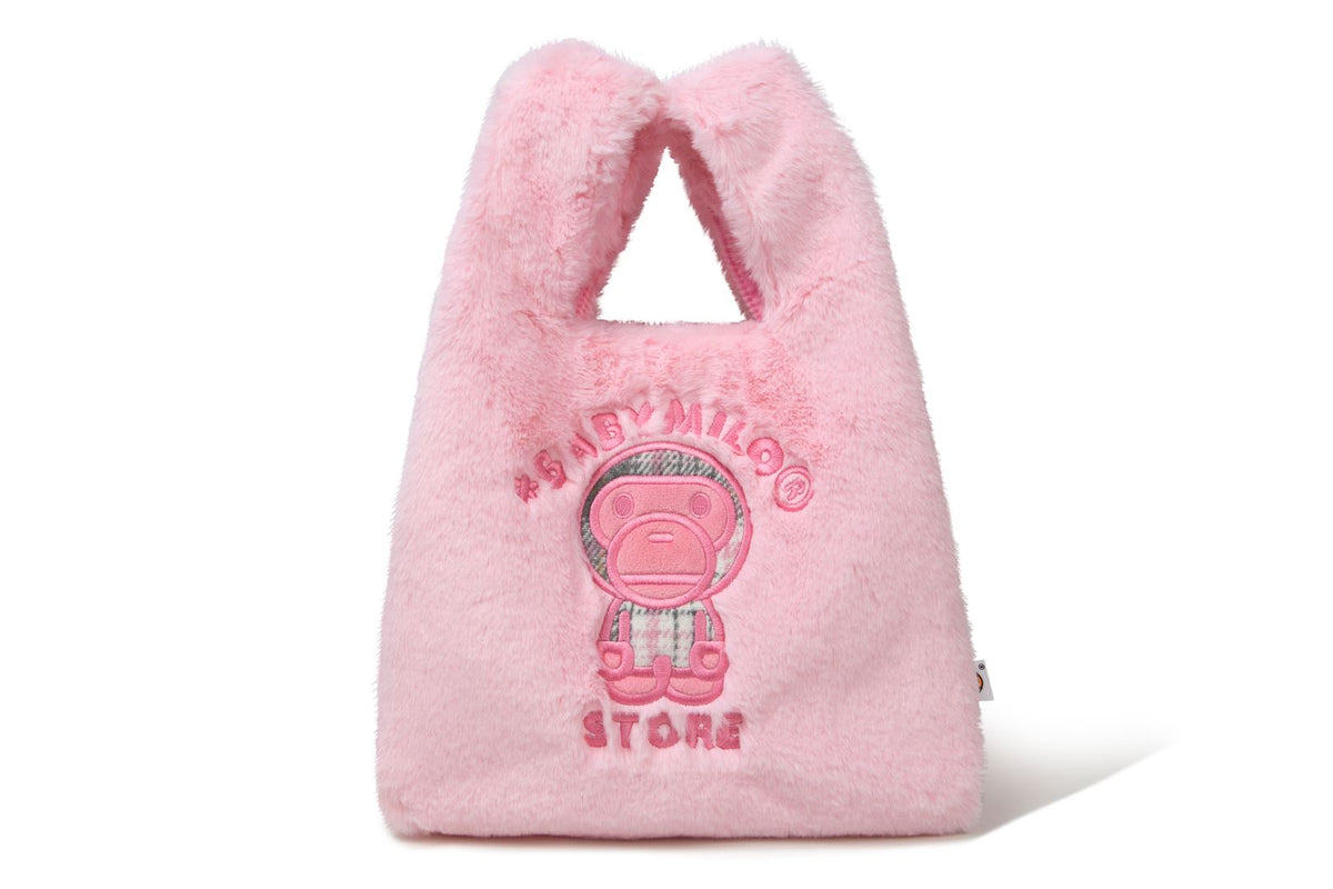 BABY MILO FUR TOTE BAG
