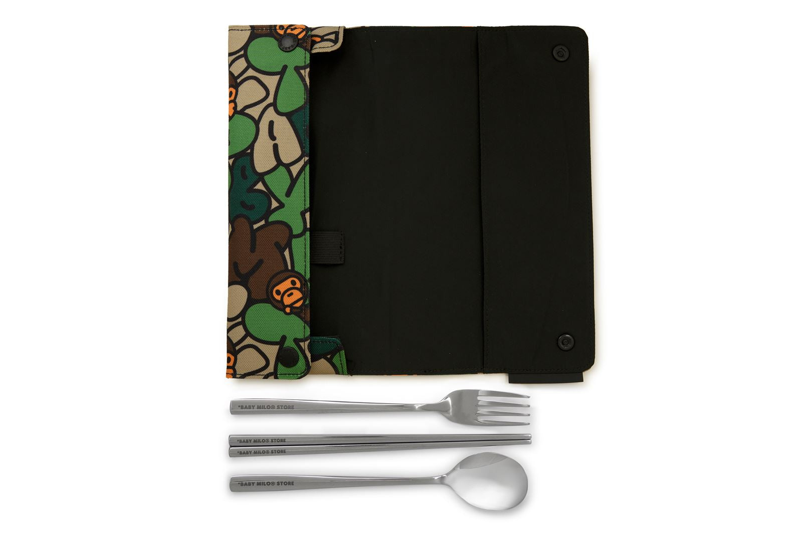 カトラリー(スプーン等) BAPE Bubble Camo Safari Cutlery Set BABY MILO® STORE Cutlery set | Bape official website – uk.bape.com