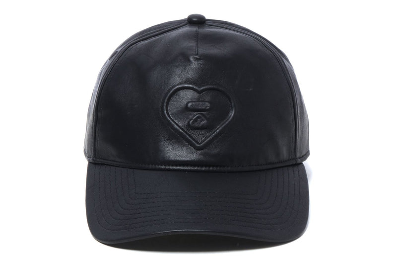 FAUX LEATHER CAP