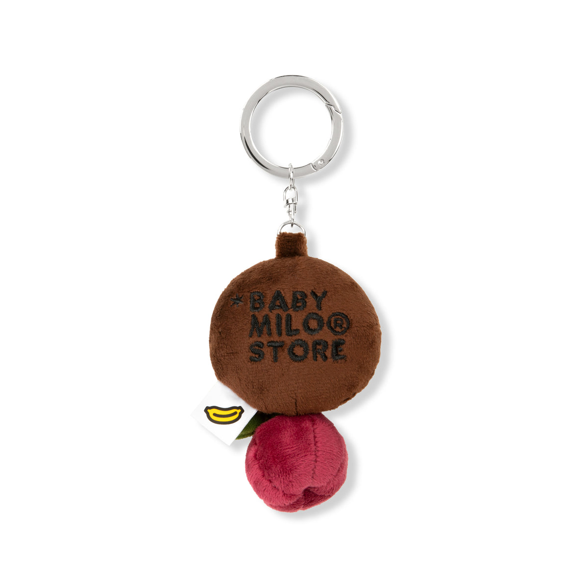 BABY MILO CHERRY PLUSH DOLL TAPE MEASURE KEYCHAIN