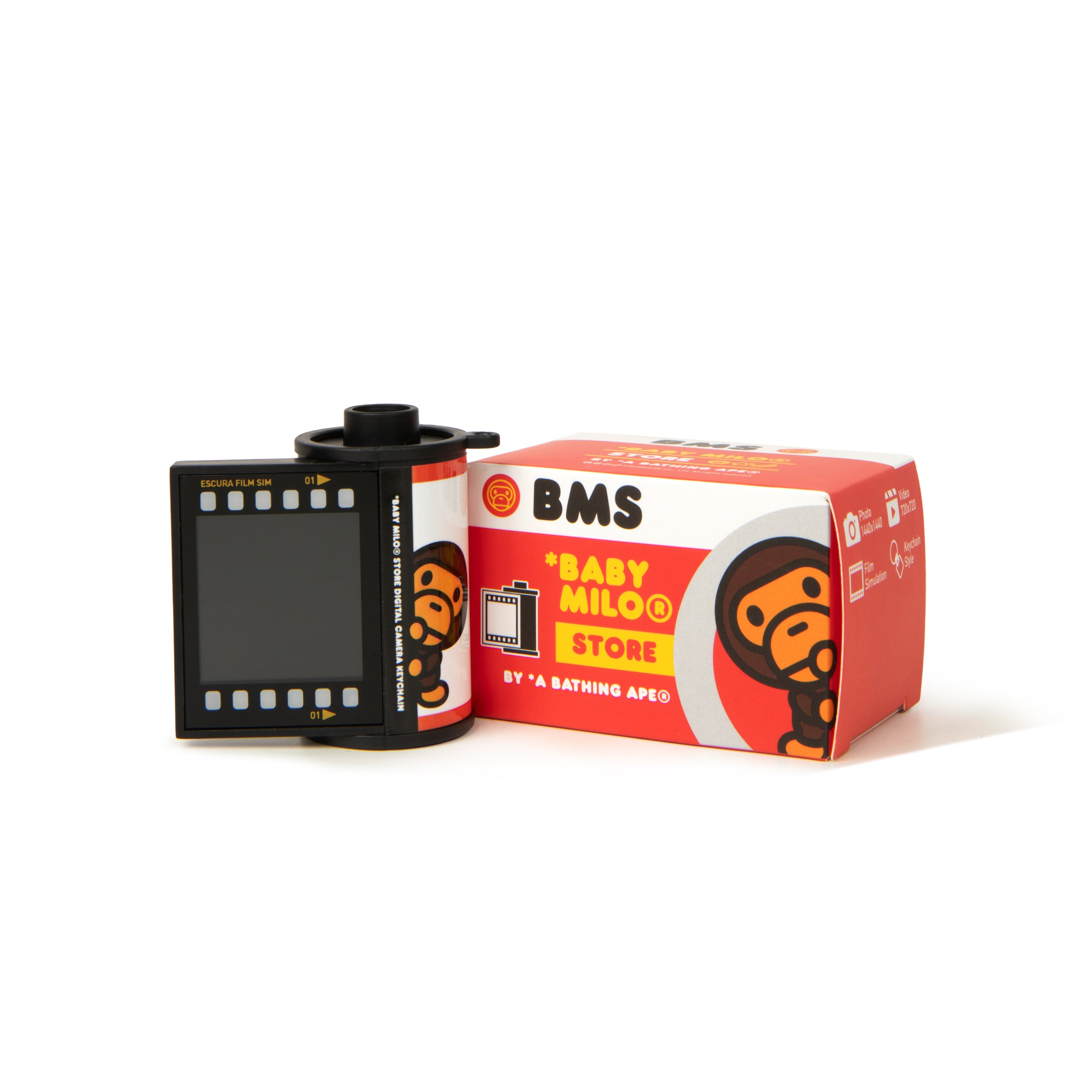 BABY MILO ベイビーマイロ DIGITAL CAMERA BAPE BABY MILO® STORE Baby Milo digital camera keychain | Bape official